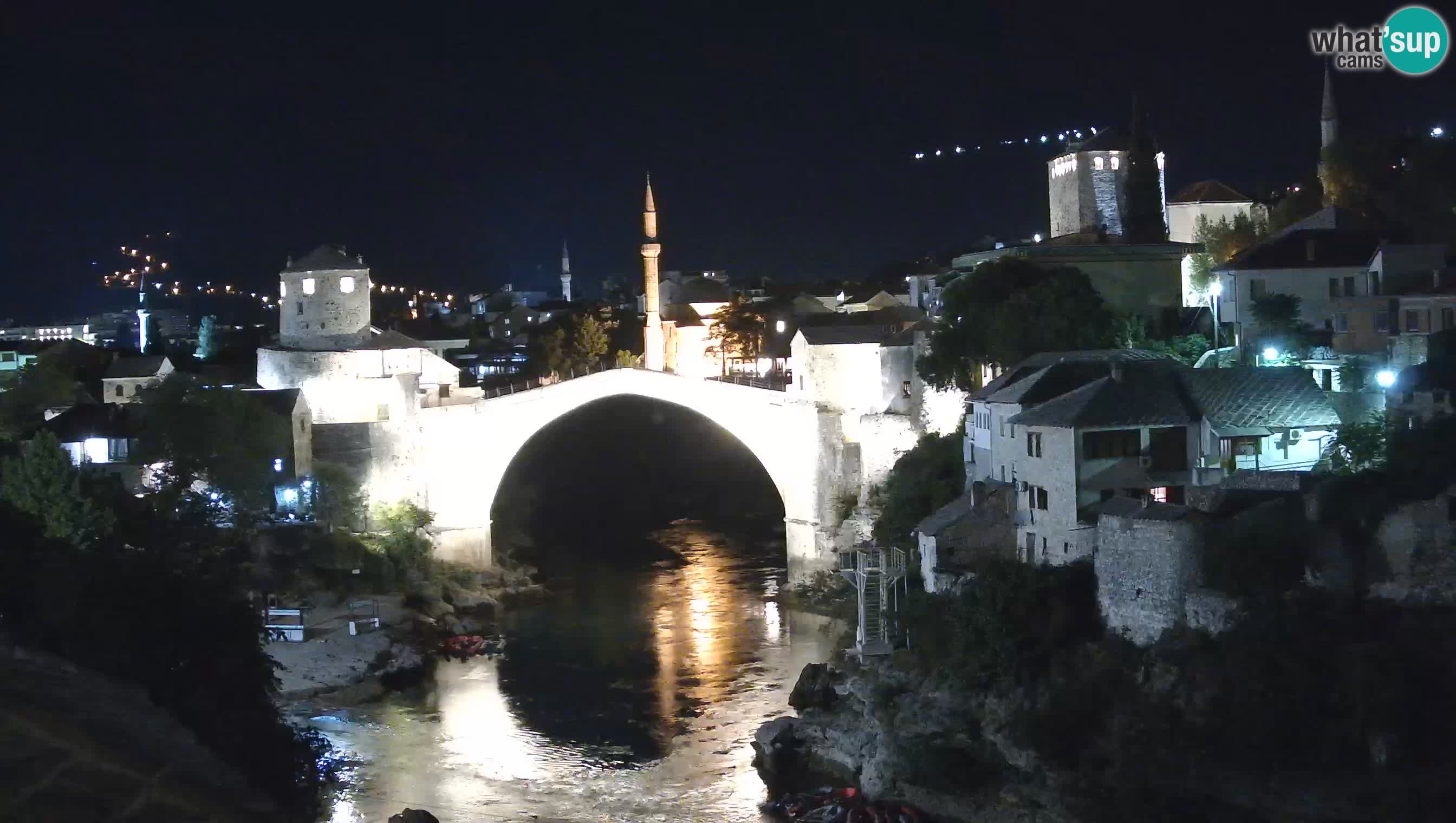 Mostar v živo – Spletna kamera na Starem mostu in reki Neretvi