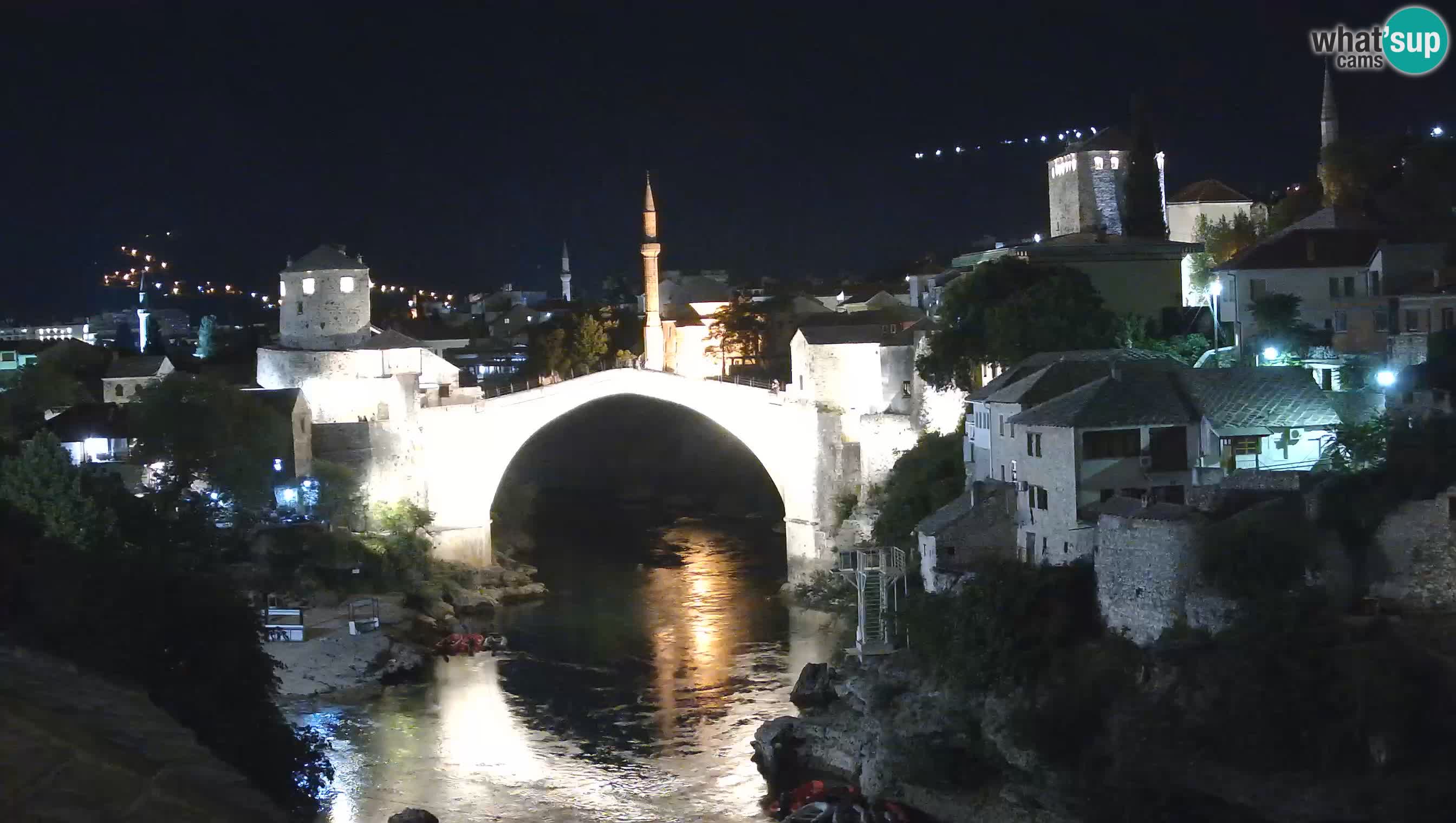 Live Webcam of Mostar – Stari Most (Old Bridge) and Neretva River