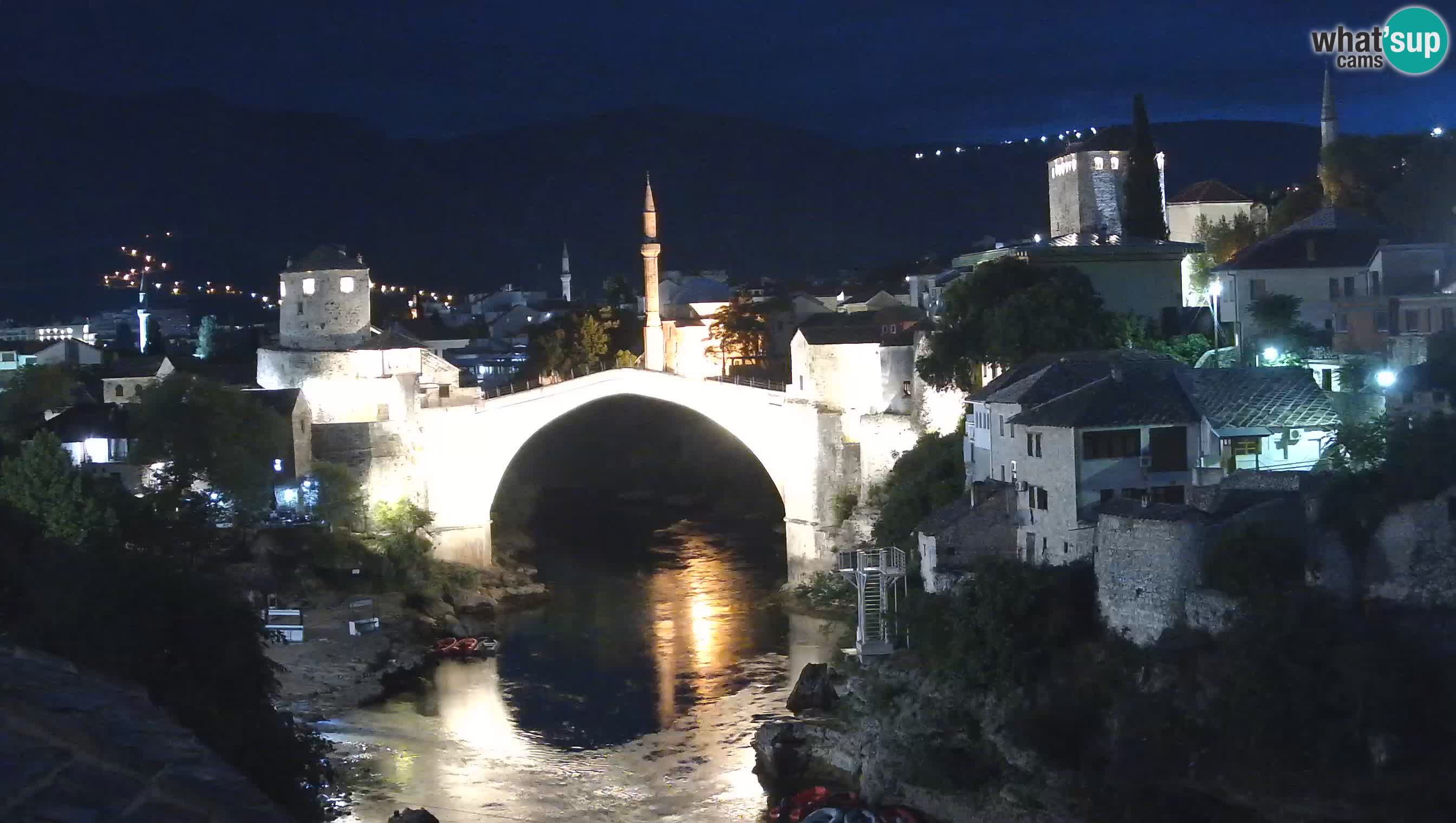 Mostar in diretta – Webcam sul Ponte Vecchio (Stari Most) e fiume Neretva