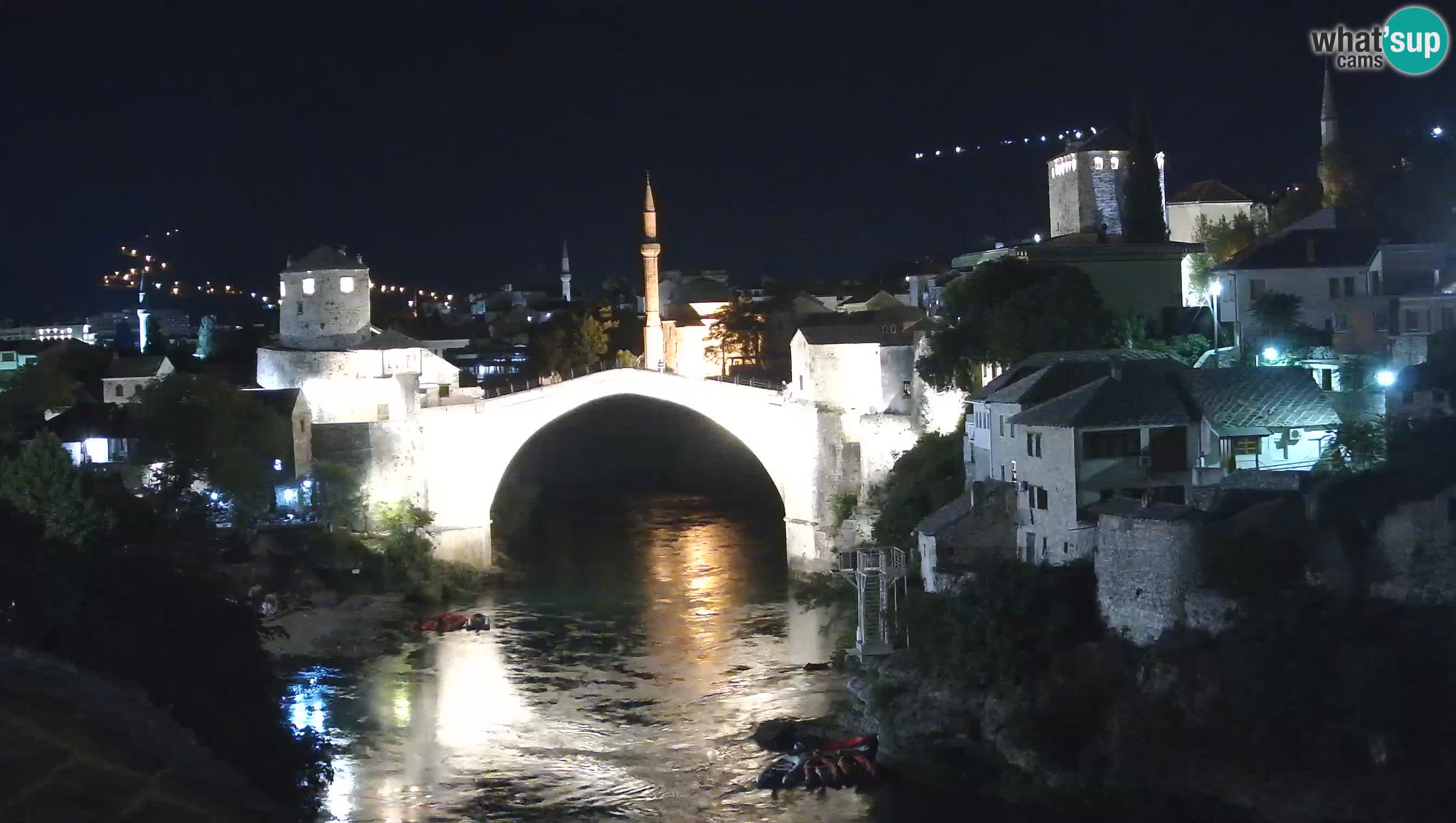 Live Webcam of Mostar – Stari Most (Old Bridge) and Neretva River