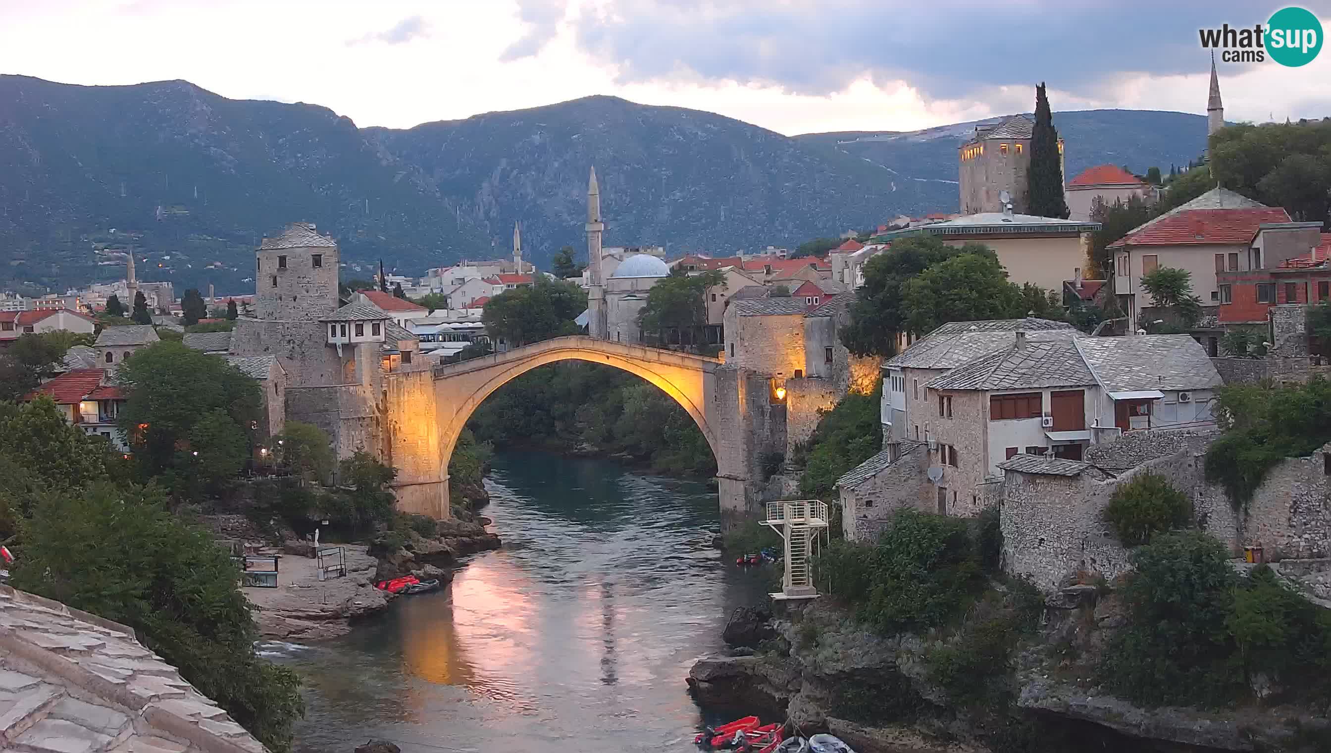 Live Webcam of Mostar – Stari Most (Old Bridge) and Neretva River