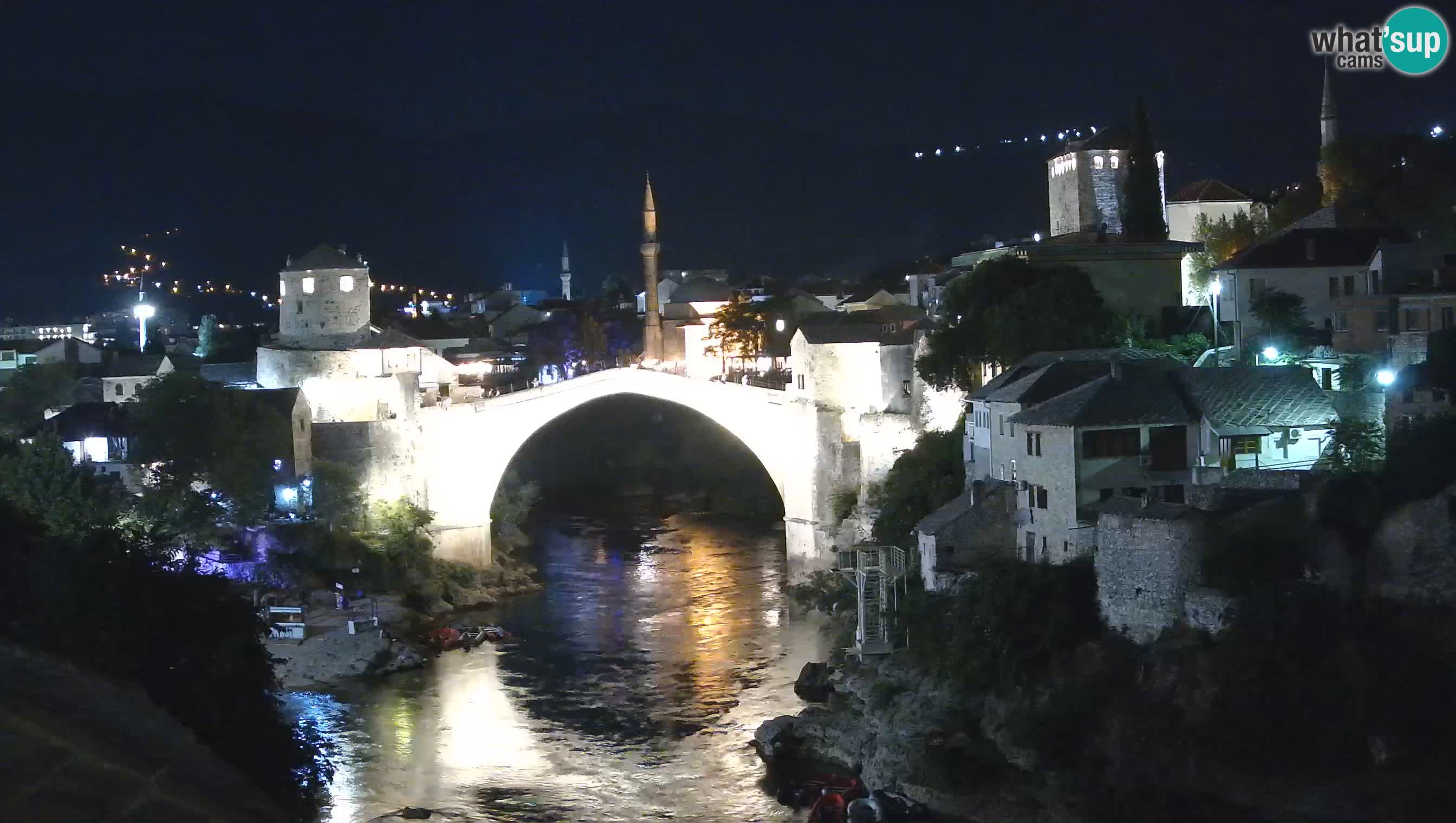 Live Webcam of Mostar – Stari Most (Old Bridge) and Neretva River