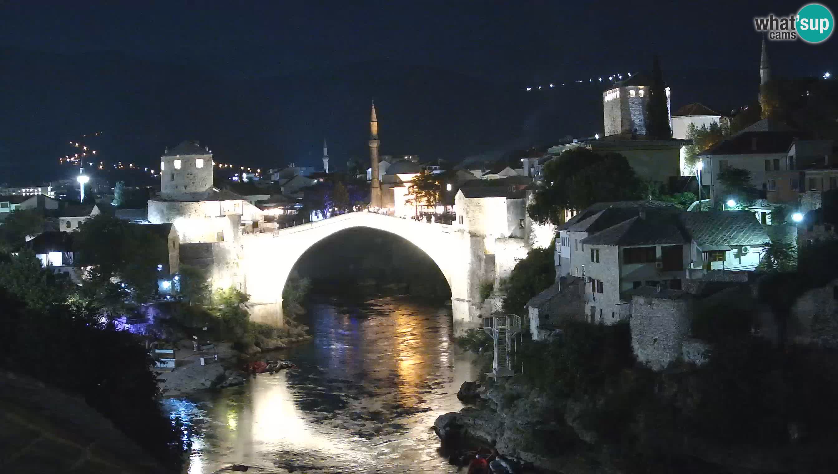 Mostar web kamera – Stari Most i rijeka Neretva – Goa Mostar