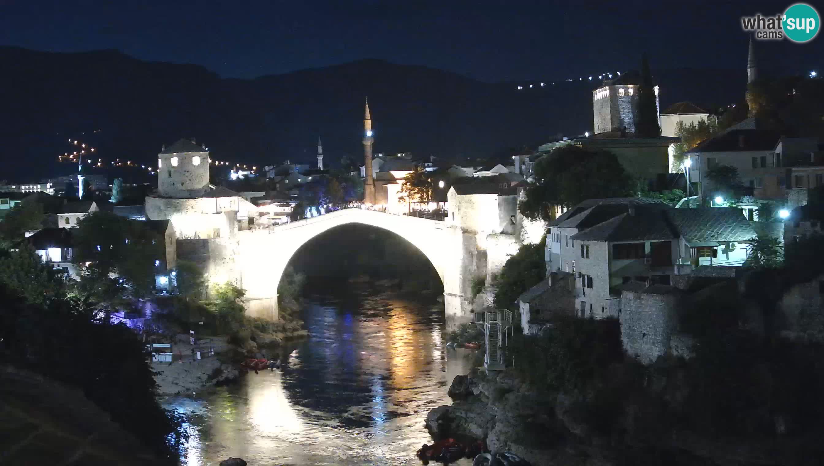 Live Webcam of Mostar – Stari Most (Old Bridge) and Neretva River