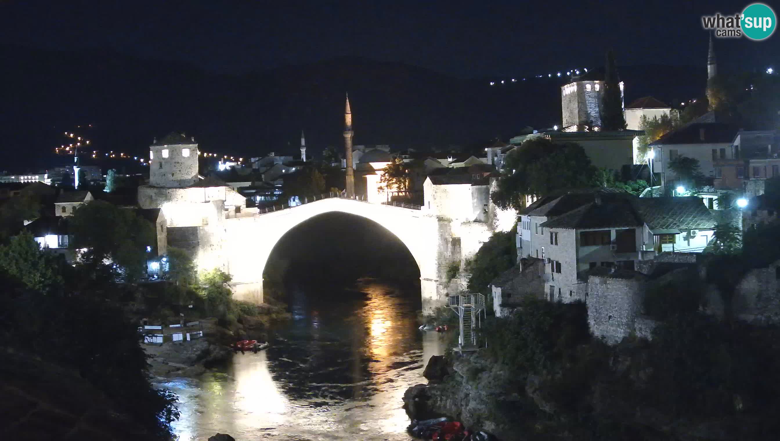 Live Webcam of Mostar – Stari Most (Old Bridge) and Neretva River