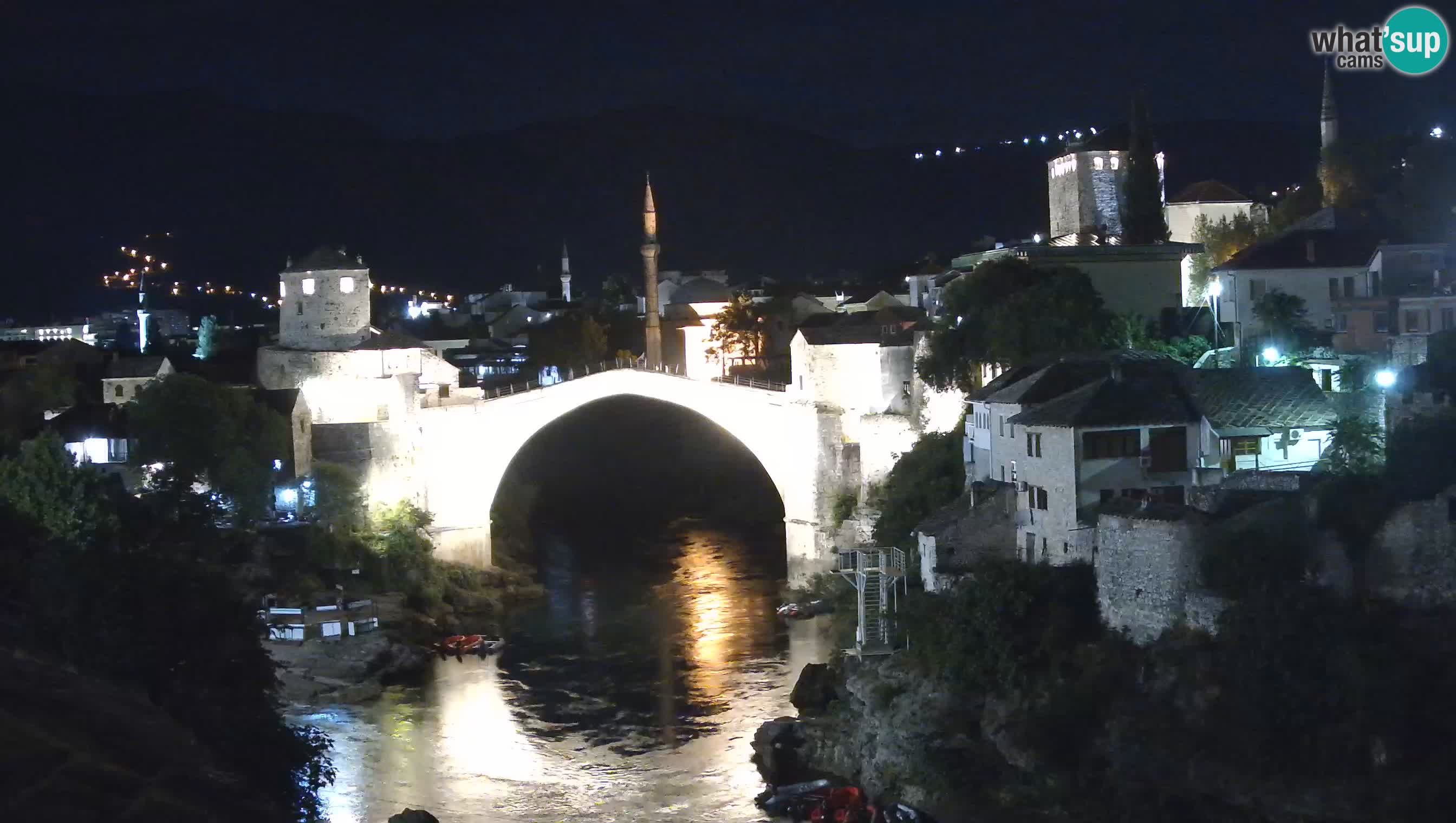 Live Webcam of Mostar – Stari Most (Old Bridge) and Neretva River