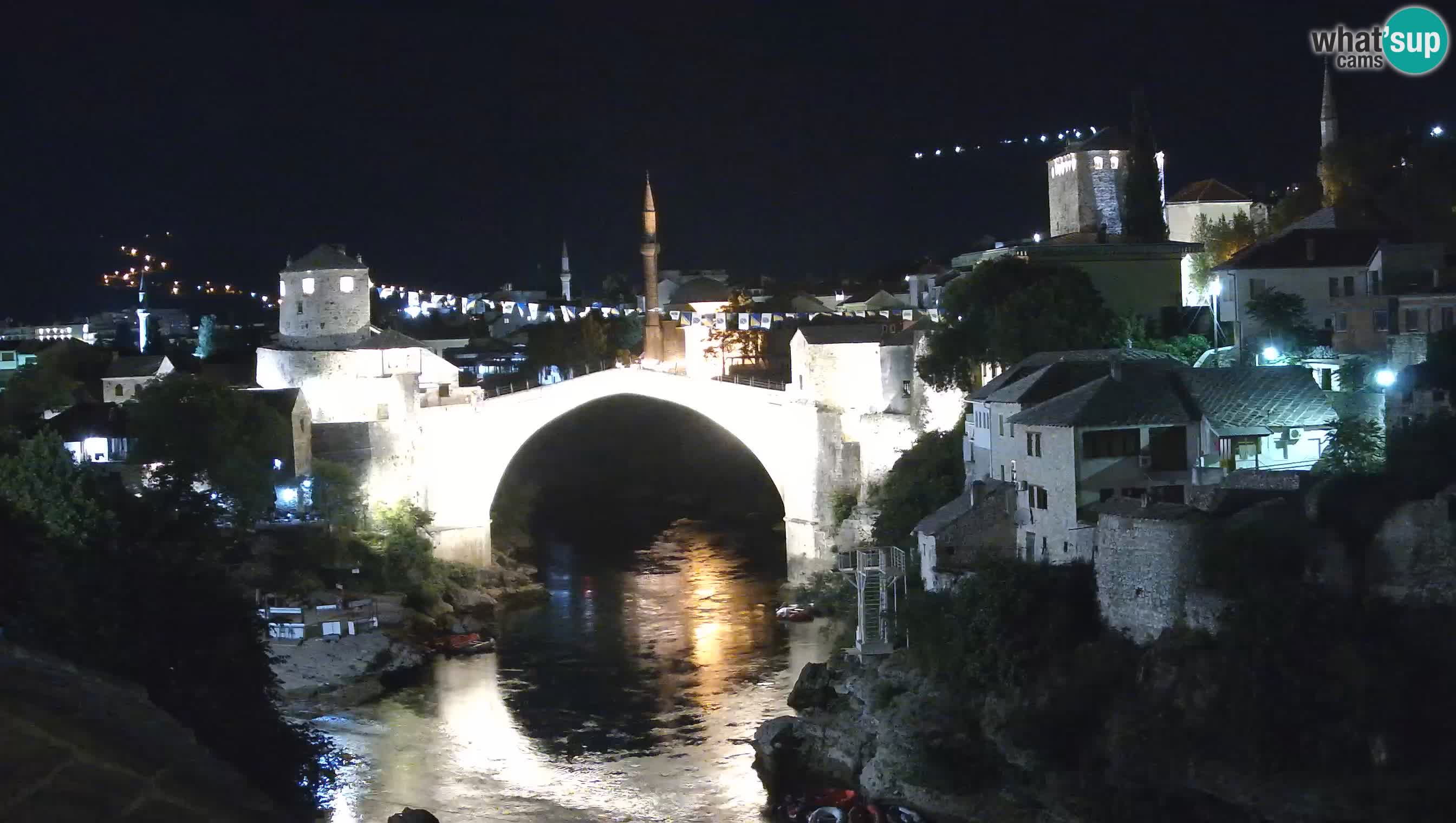 Live Webcam of Mostar – Stari Most (Old Bridge) and Neretva River