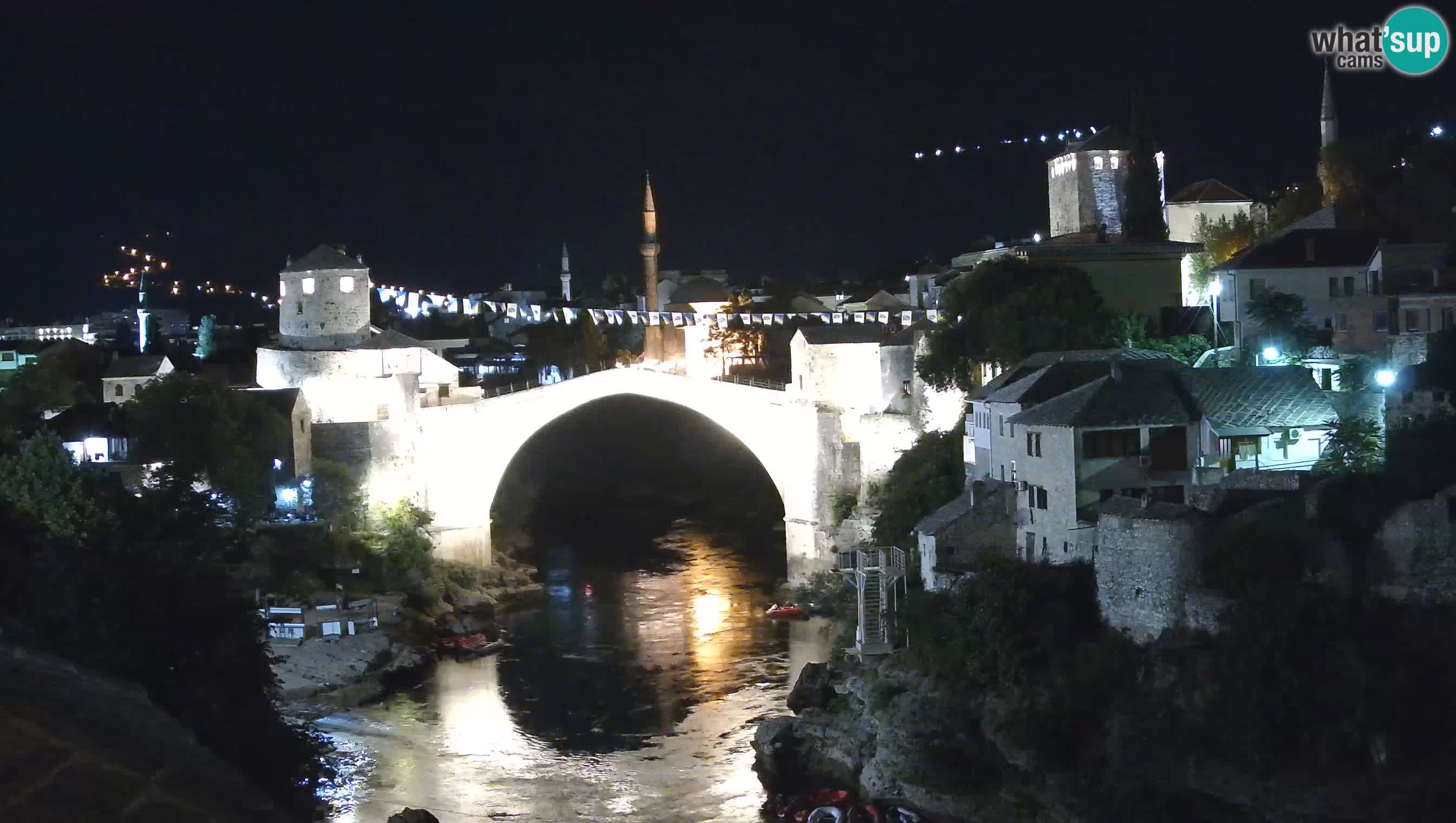 Live Webcam of Mostar – Stari Most (Old Bridge) and Neretva River