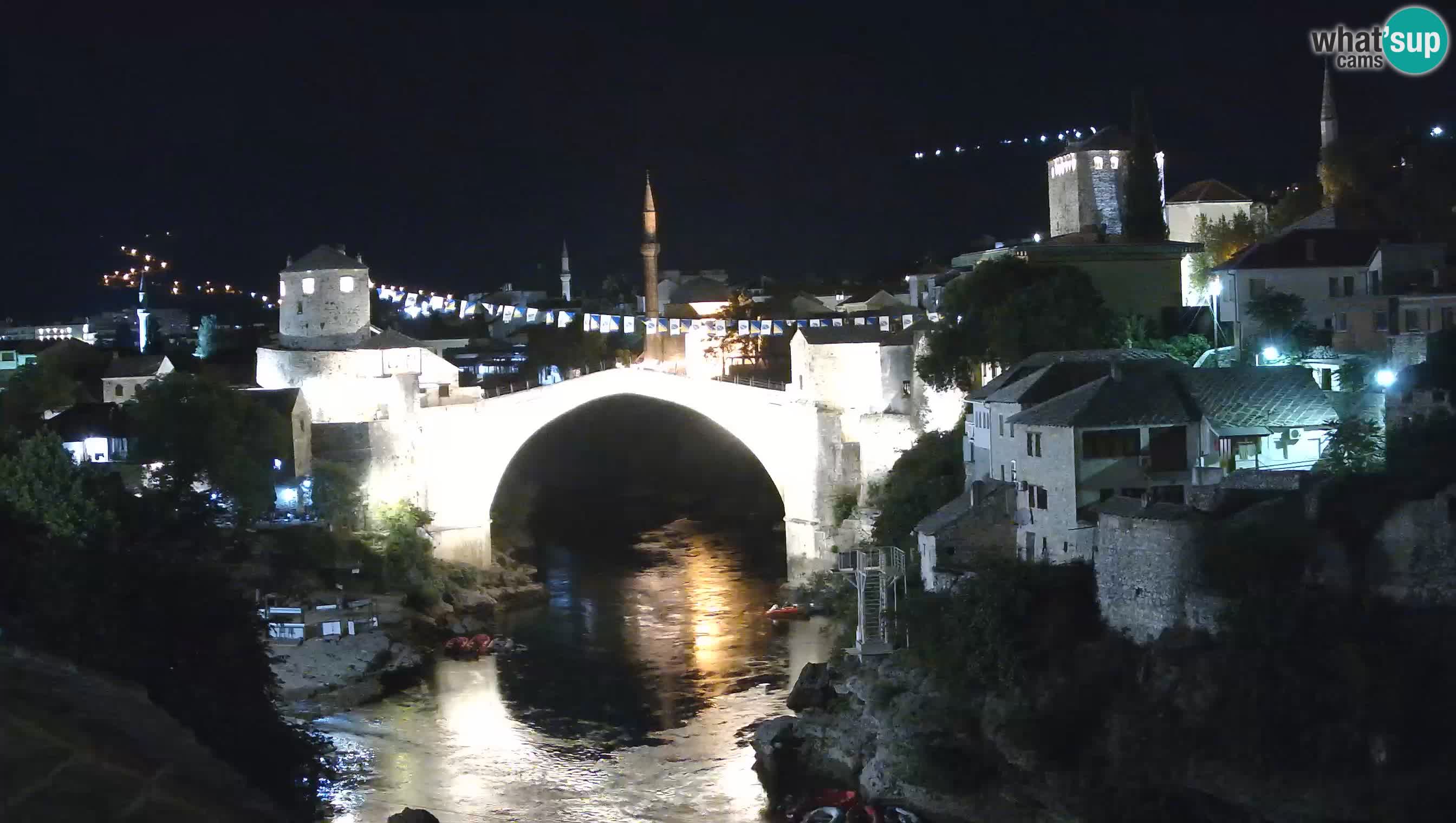 Mostar web kamera – Stari Most i rijeka Neretva – Goa Mostar