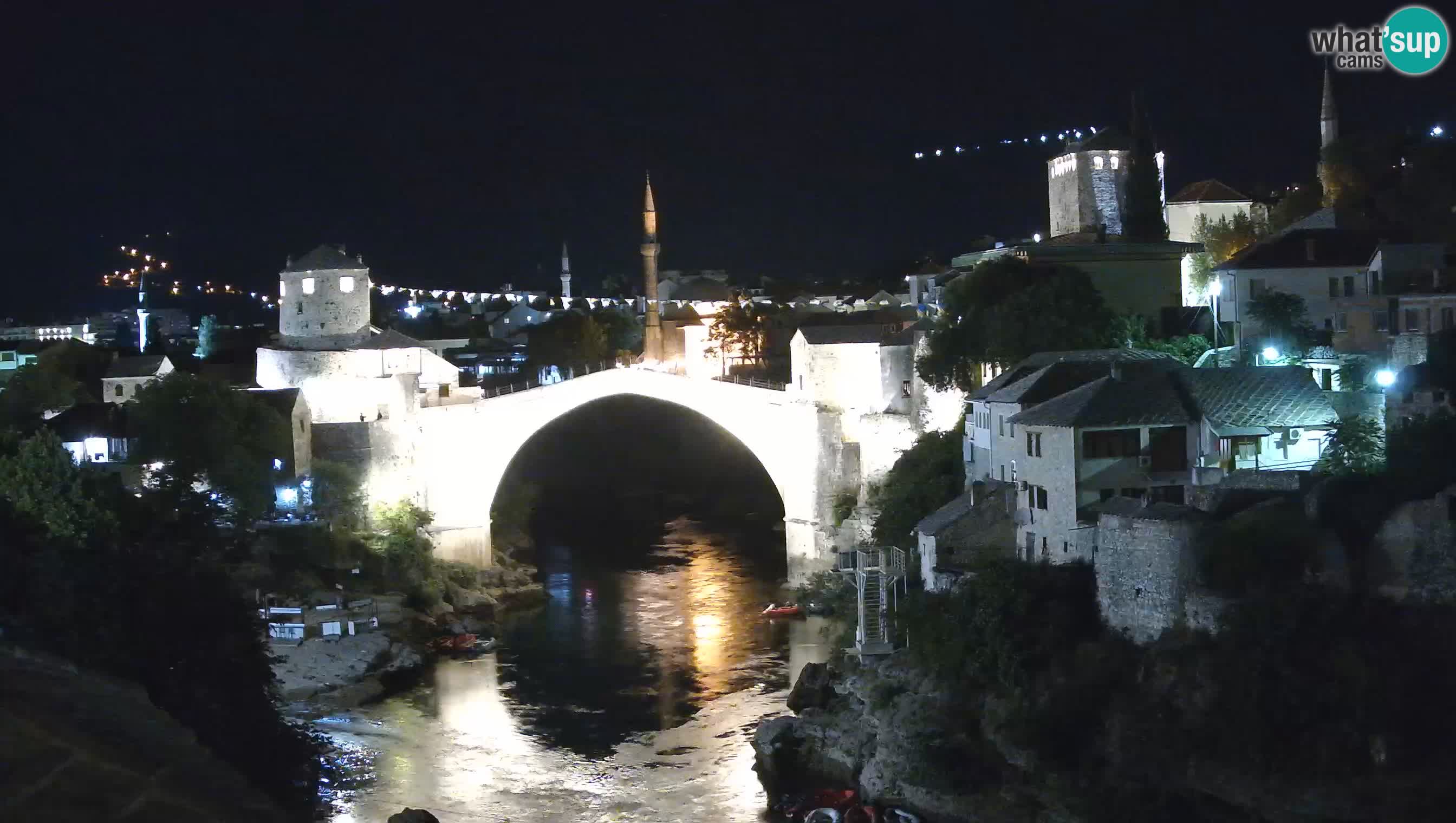 Mostar web kamera – Stari Most i rijeka Neretva – Goa Mostar