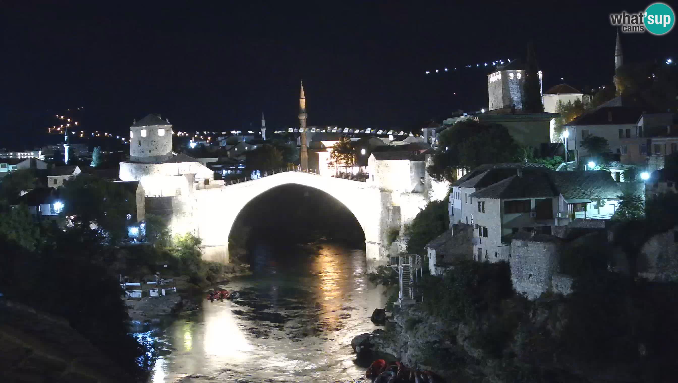 Mostar web kamera – Stari Most i rijeka Neretva – Goa Mostar