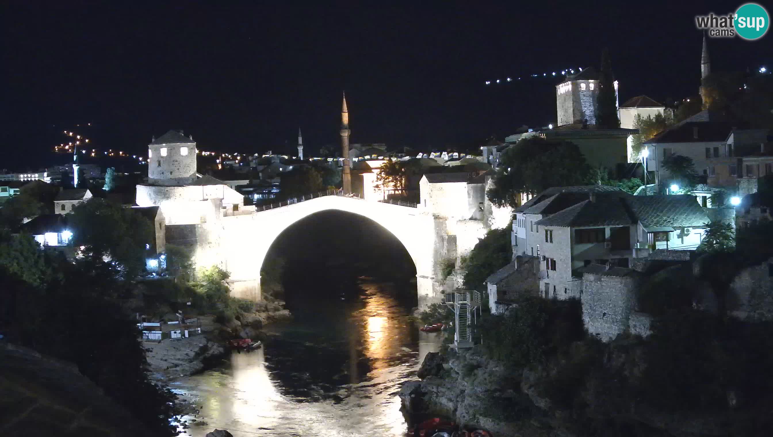 Live Webcam of Mostar – Stari Most (Old Bridge) and Neretva River