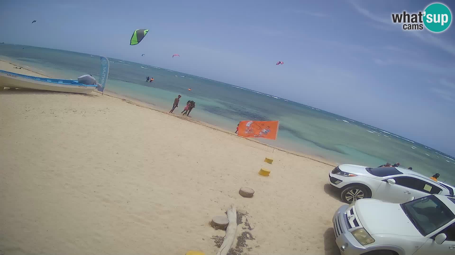 Web kamera Kite Buen Hombre Kiteboarding School – plaža Buen Hombre – Monte Cristi – Dominikanska Republika