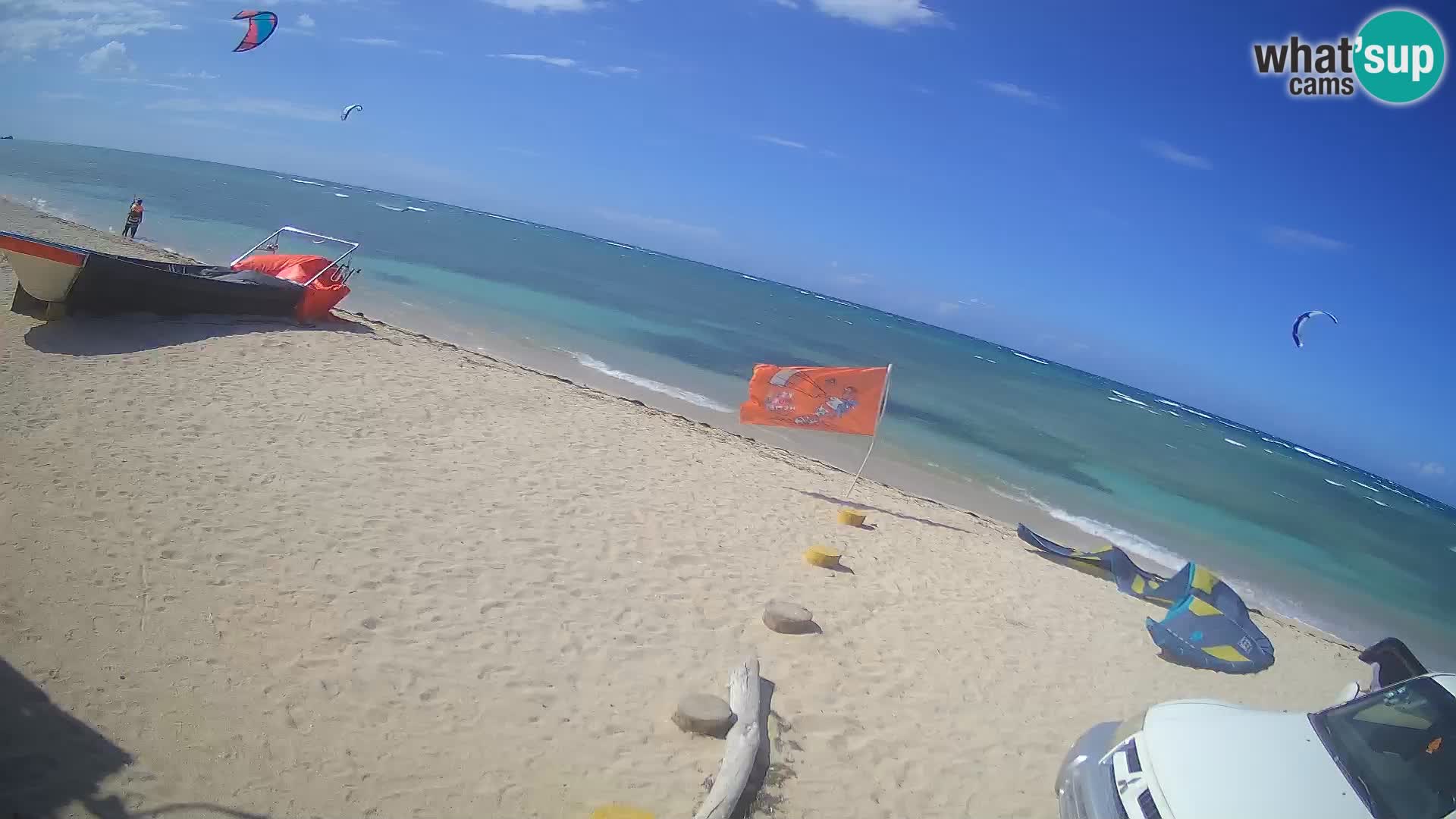 Web kamera Kite Buen Hombre Kiteboarding School – plaža Buen Hombre – Monte Cristi – Dominikanska Republika