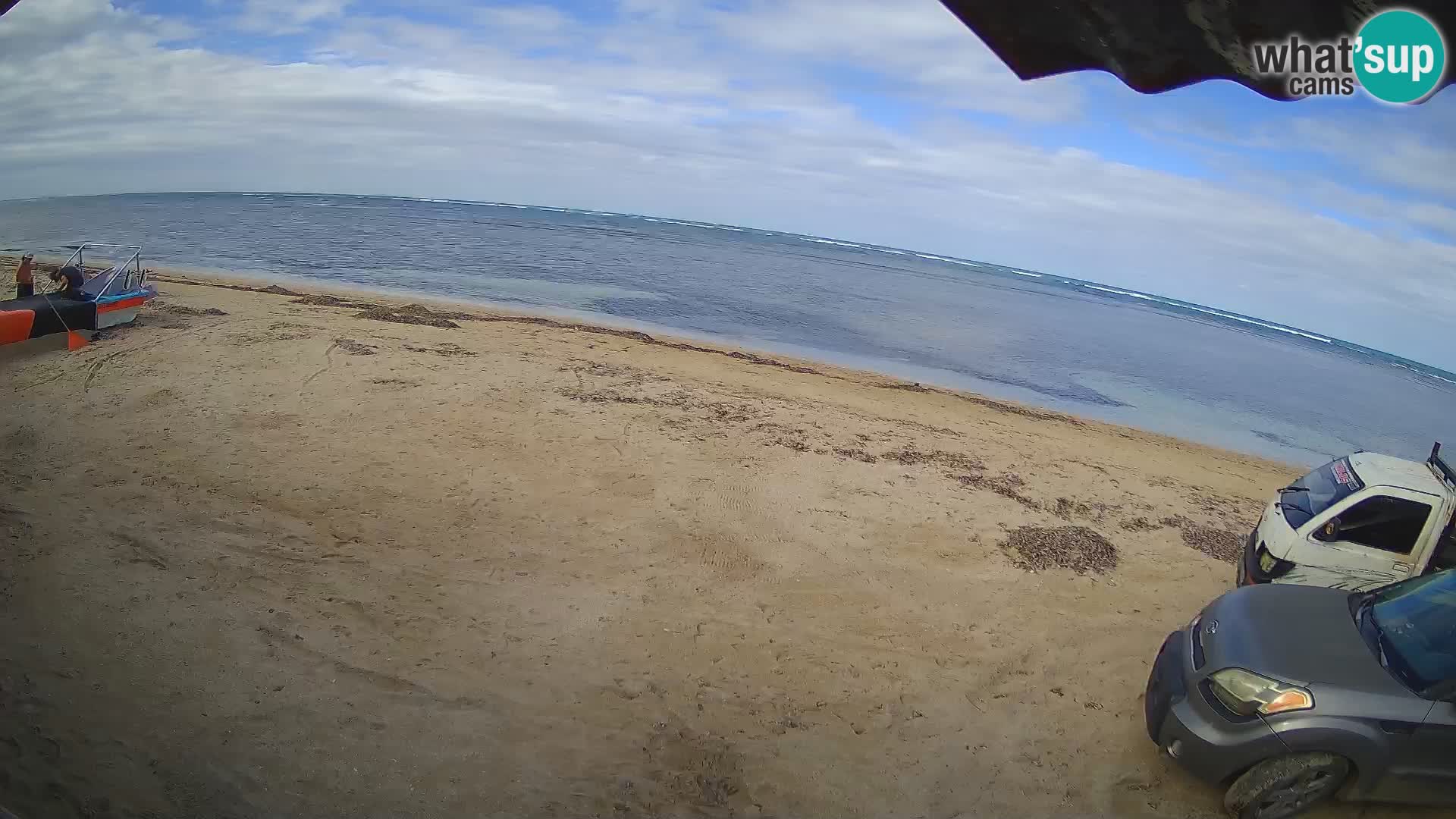 Caméra en direct de Kite Buen Hombre Kiteboarding – Plage Buen Hombre – Monte Cristi – République Dominicaine