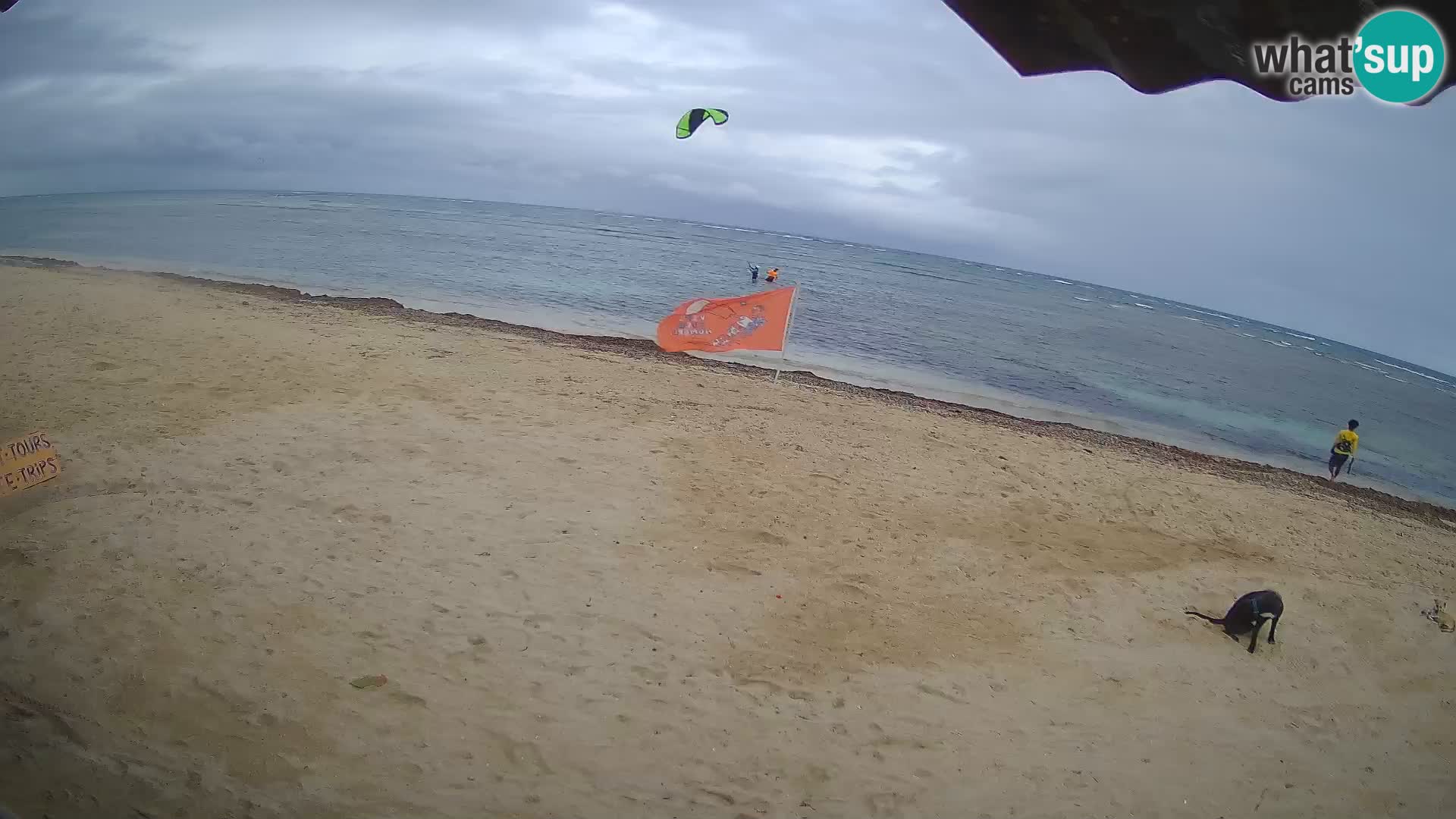 Caméra en direct de Kite Buen Hombre Kiteboarding – Plage Buen Hombre – Monte Cristi – République Dominicaine