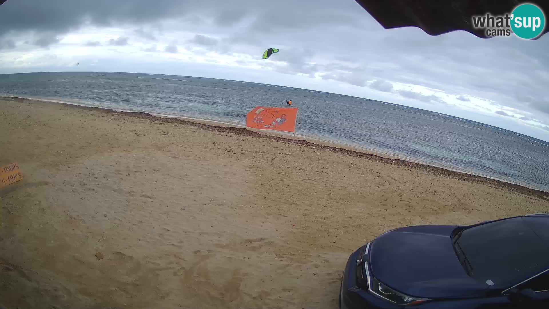 Caméra en direct de Kite Buen Hombre Kiteboarding – Plage Buen Hombre – Monte Cristi – République Dominicaine