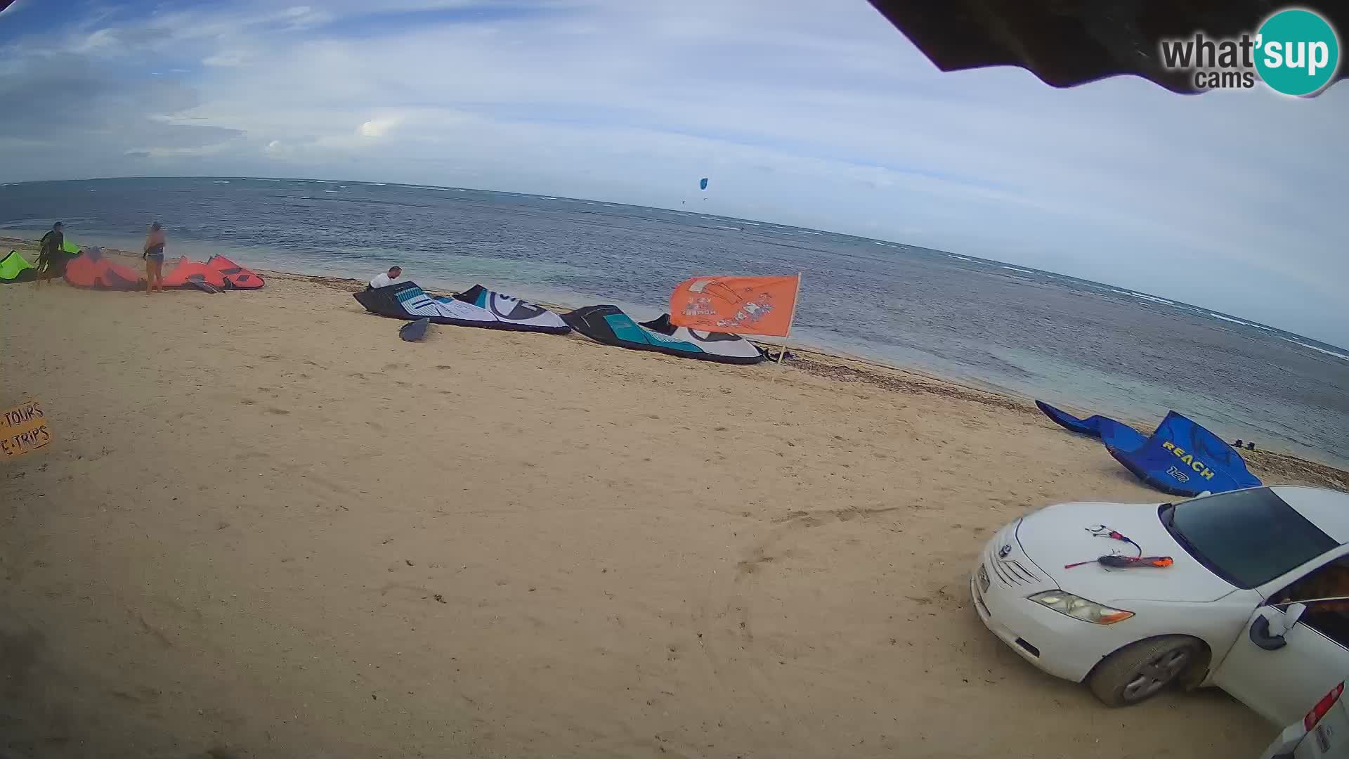 Caméra en direct de Kite Buen Hombre Kiteboarding – Plage Buen Hombre – Monte Cristi – République Dominicaine