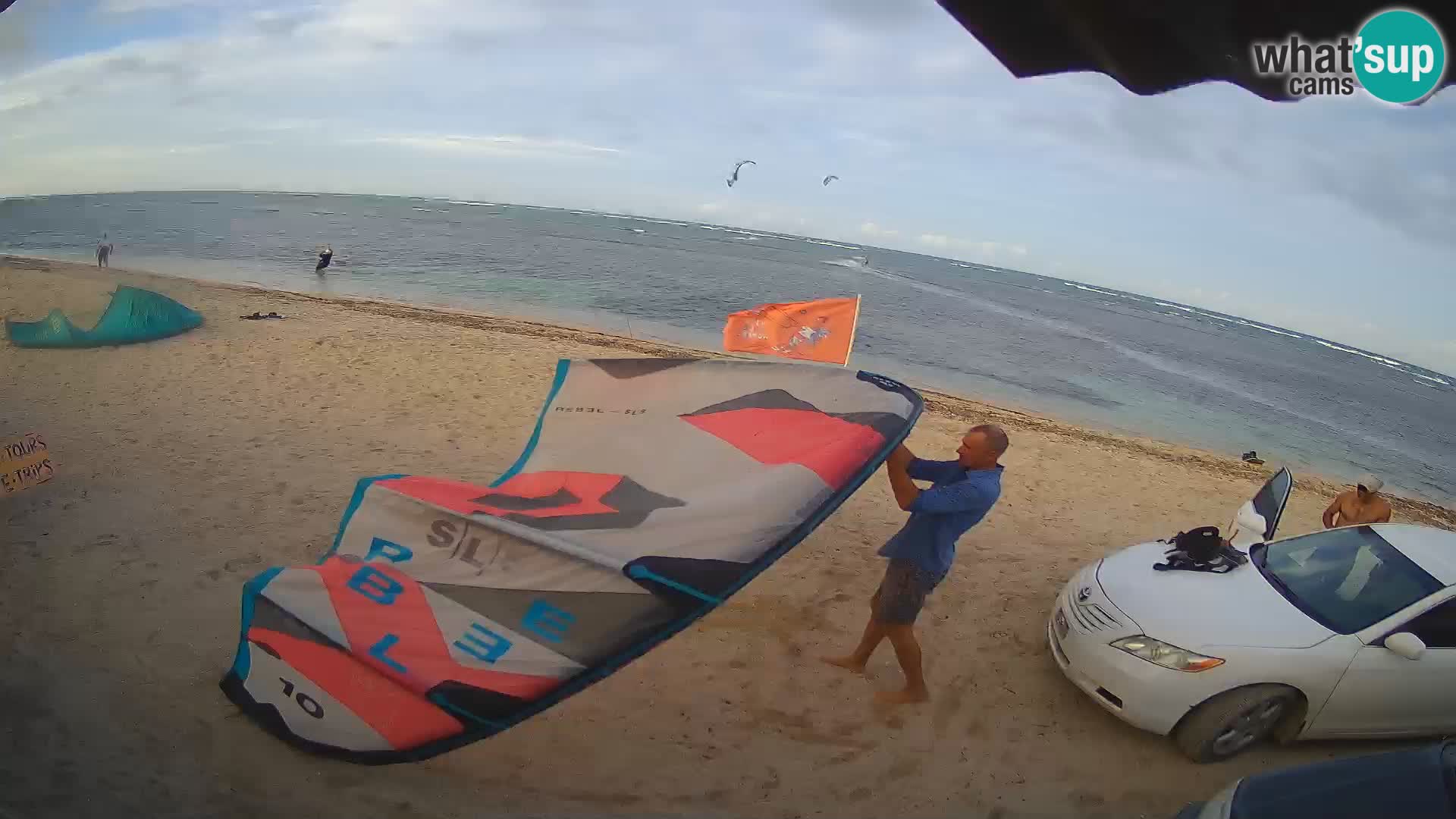 Cámara en Vivo Kite Buen Hombre Kiteboarding School – Playa Buen Hombre – Monte Cristi – República Dominicana