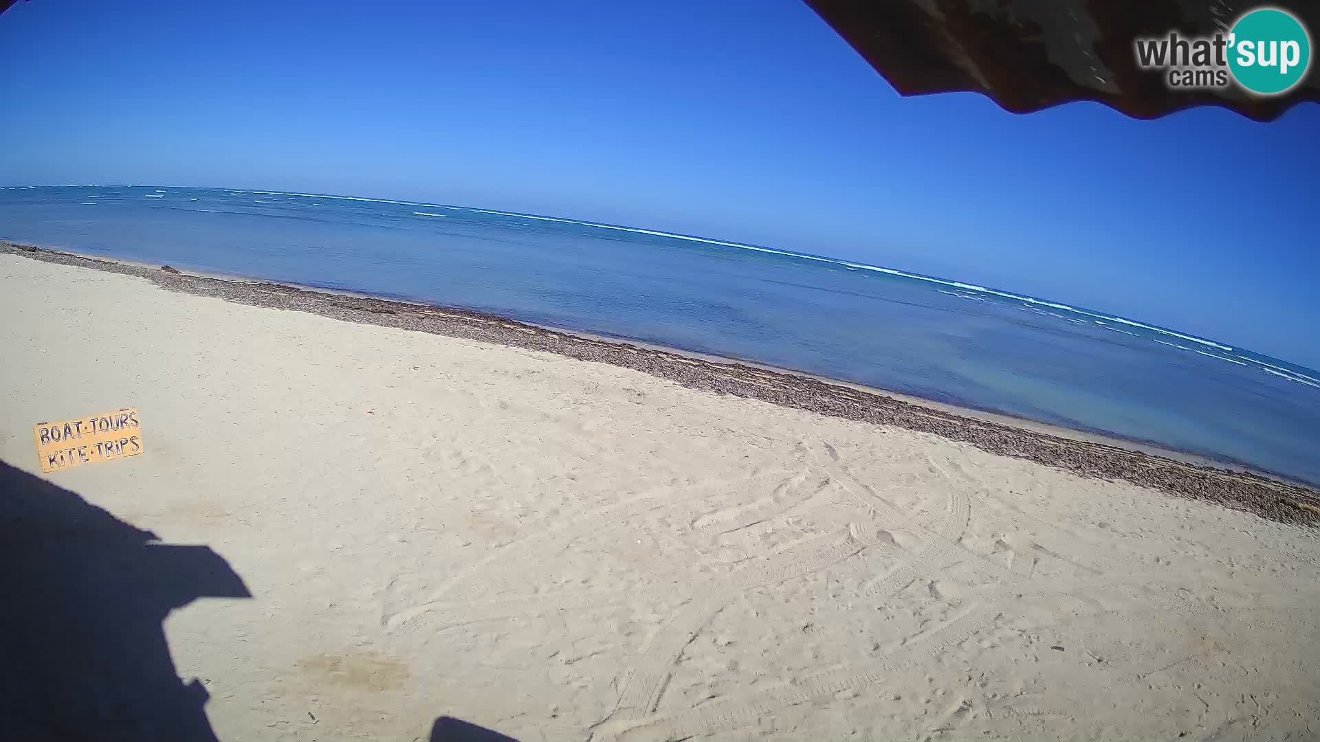 Caméra en direct de Kite Buen Hombre Kiteboarding – Plage Buen Hombre – Monte Cristi – République Dominicaine