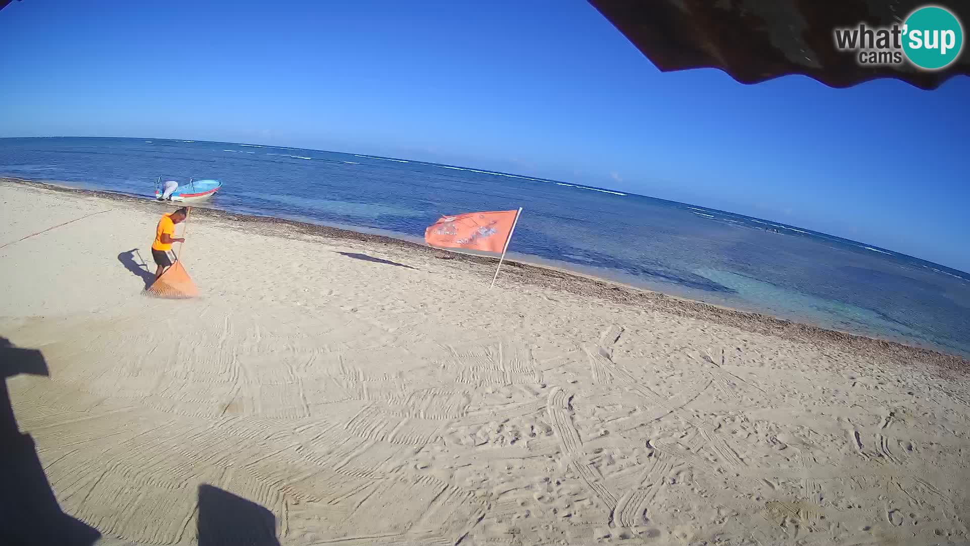 Caméra en direct de Kite Buen Hombre Kiteboarding – Plage Buen Hombre – Monte Cristi – République Dominicaine