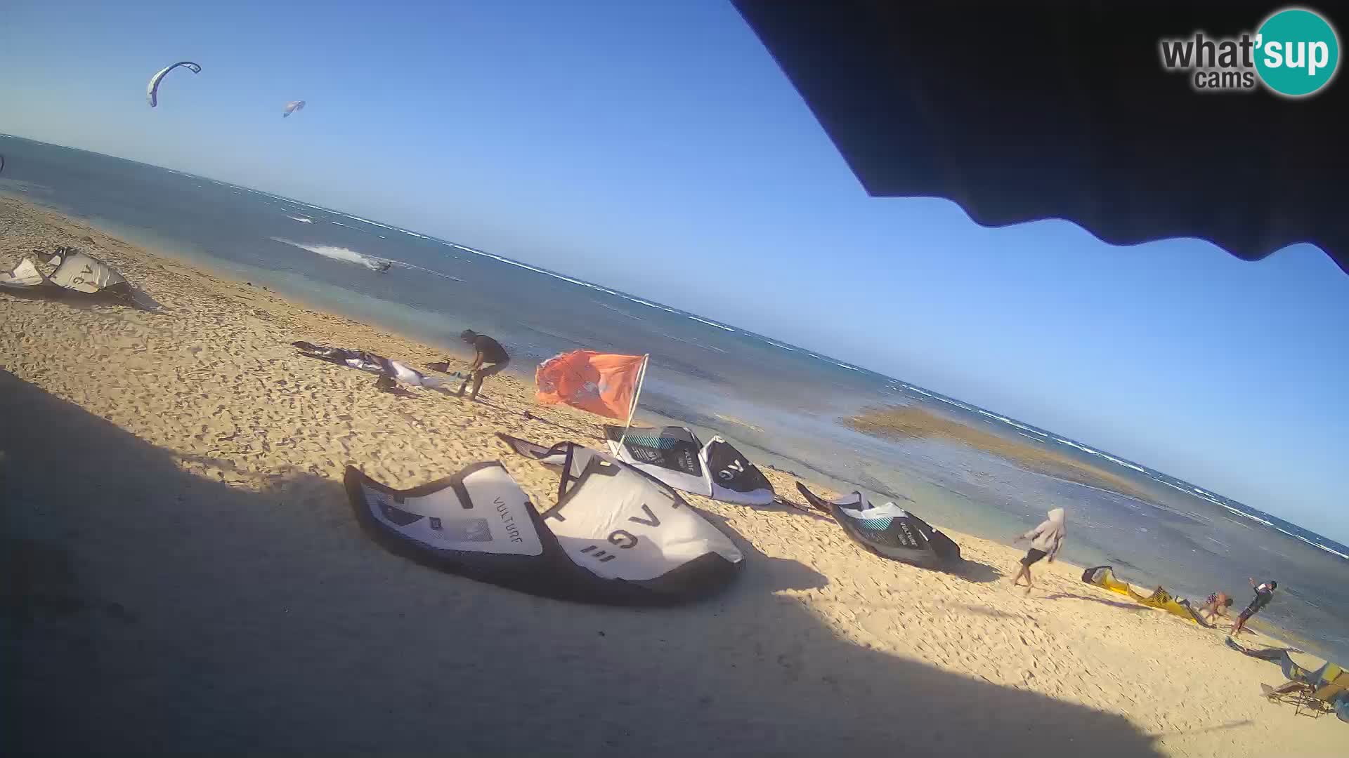 Caméra en direct de Kite Buen Hombre Kiteboarding – Plage Buen Hombre – Monte Cristi – République Dominicaine