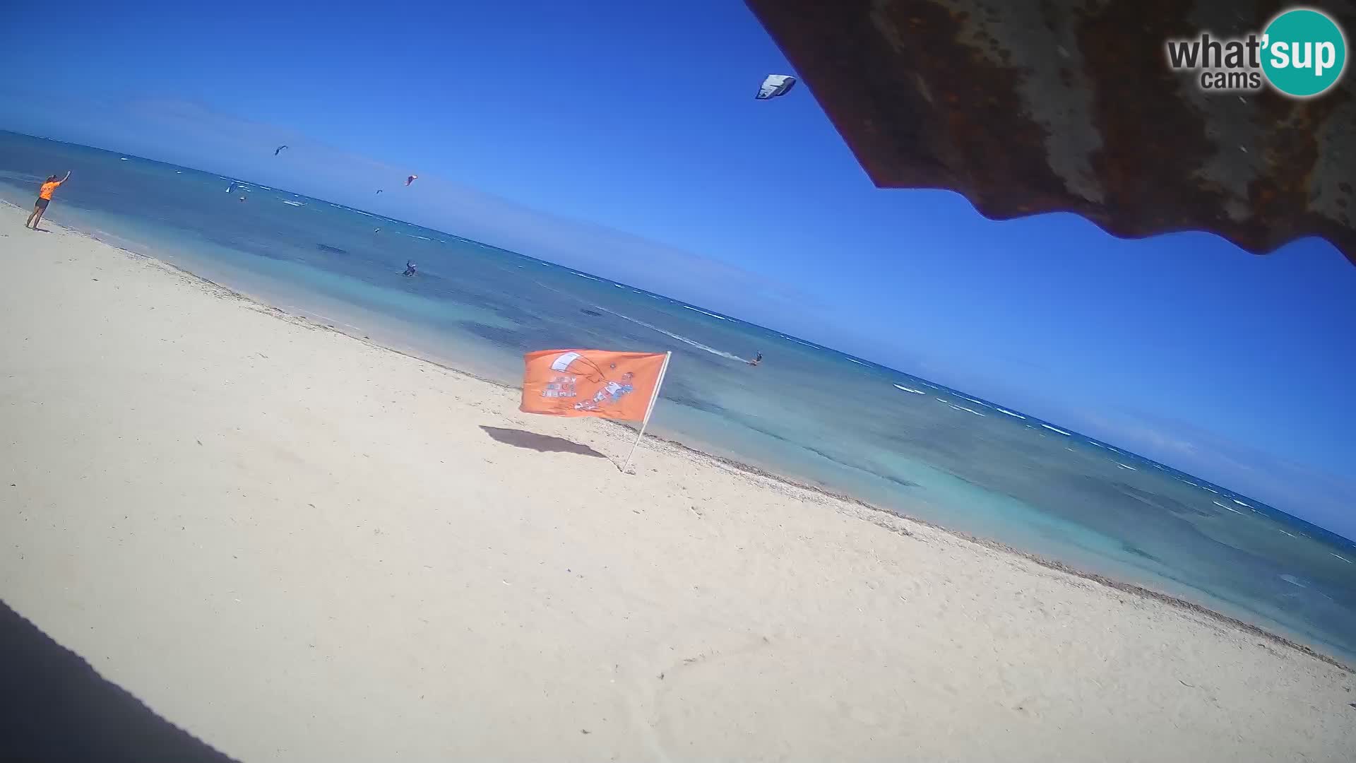 Caméra en direct de Kite Buen Hombre Kiteboarding – Plage Buen Hombre – Monte Cristi – République Dominicaine