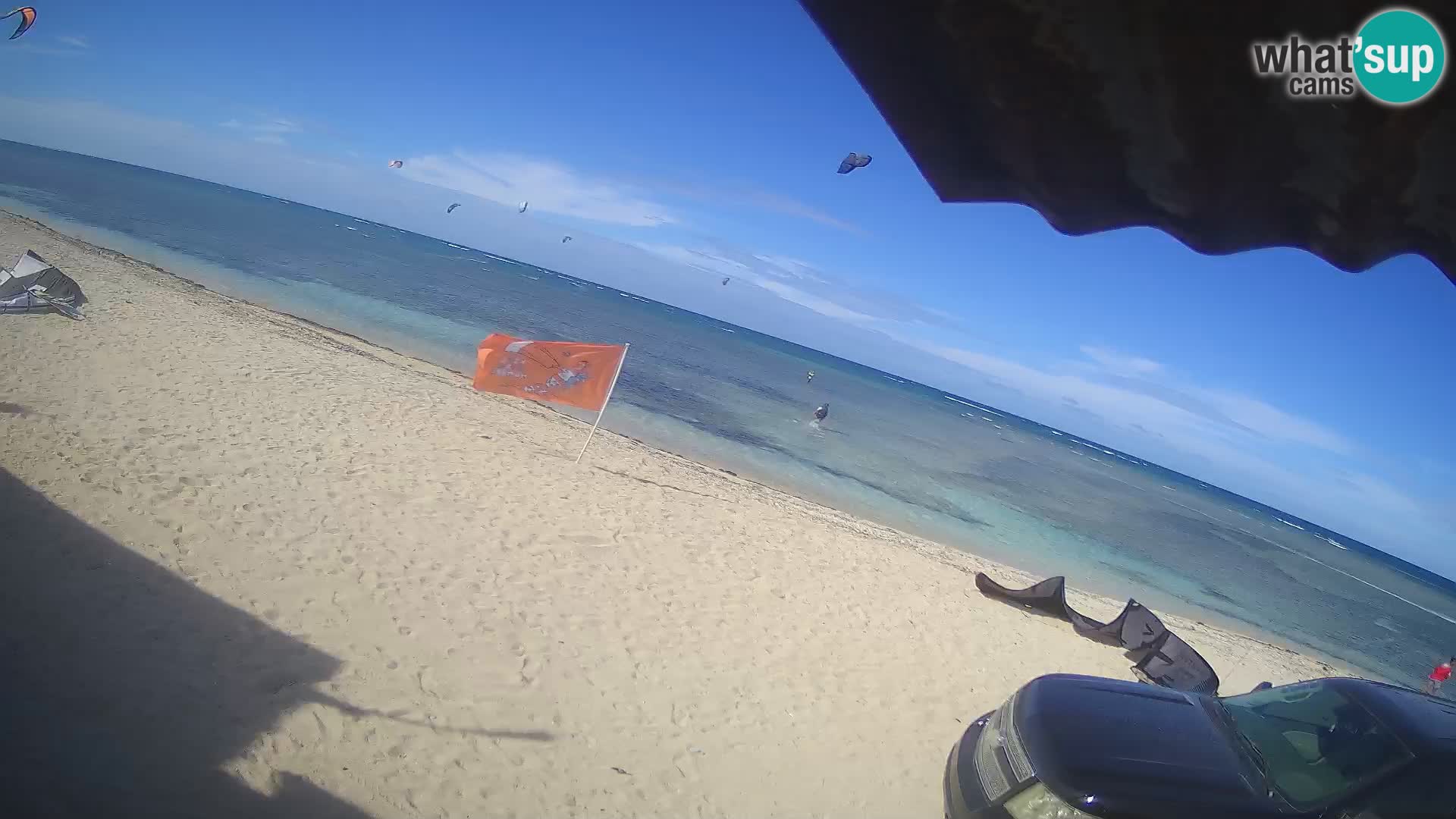 Caméra en direct de Kite Buen Hombre Kiteboarding – Plage Buen Hombre – Monte Cristi – République Dominicaine