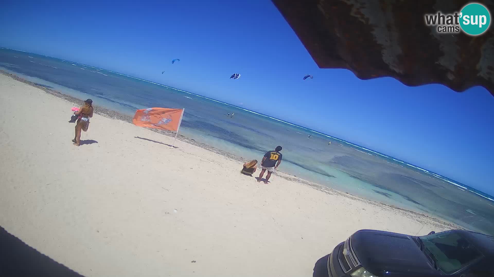 Caméra en direct de Kite Buen Hombre Kiteboarding – Plage Buen Hombre – Monte Cristi – République Dominicaine