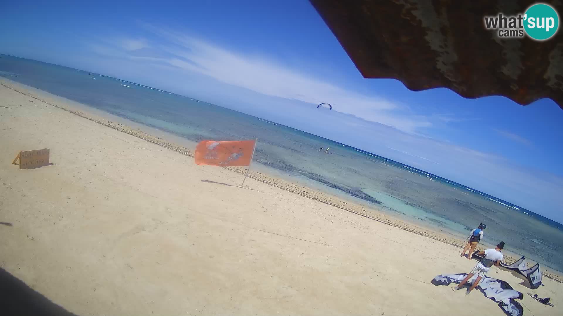 Caméra en direct de Kite Buen Hombre Kiteboarding – Plage Buen Hombre – Monte Cristi – République Dominicaine