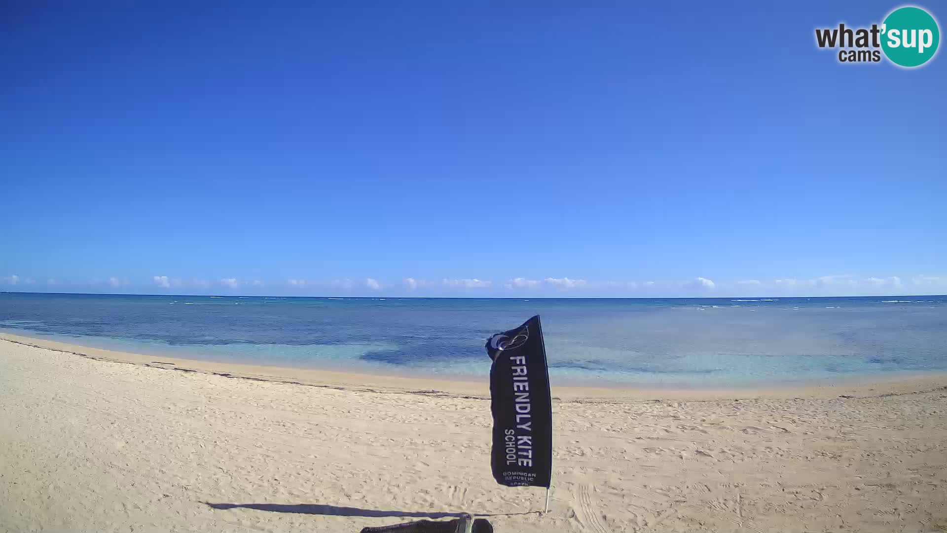 Caméra en direct de Kite Buen Hombre Kiteboarding – Plage Buen Hombre – Monte Cristi – République Dominicaine