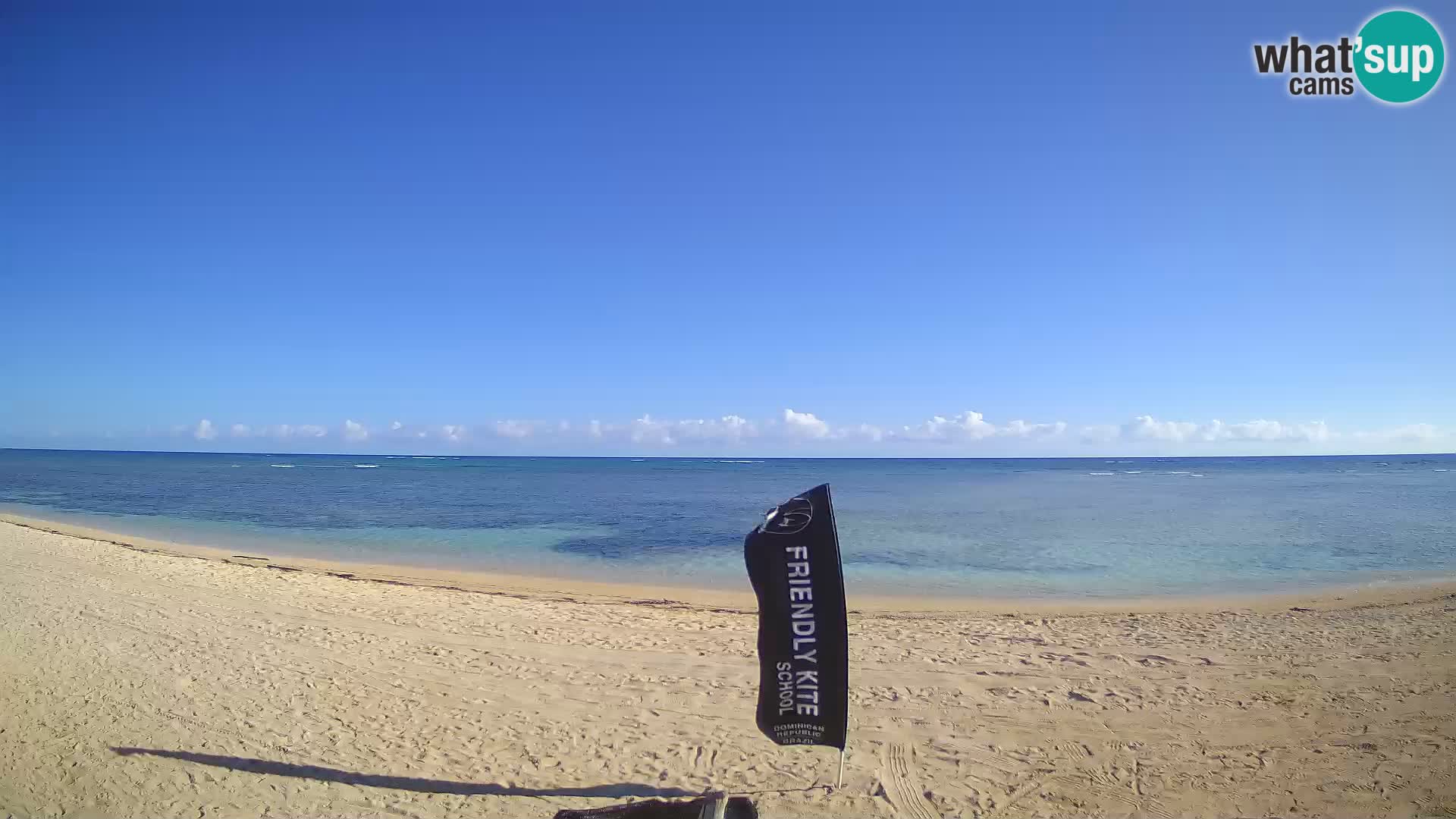 Web kamera Kite Buen Hombre Kiteboarding School – plaža Buen Hombre – Monte Cristi – Dominikanska Republika