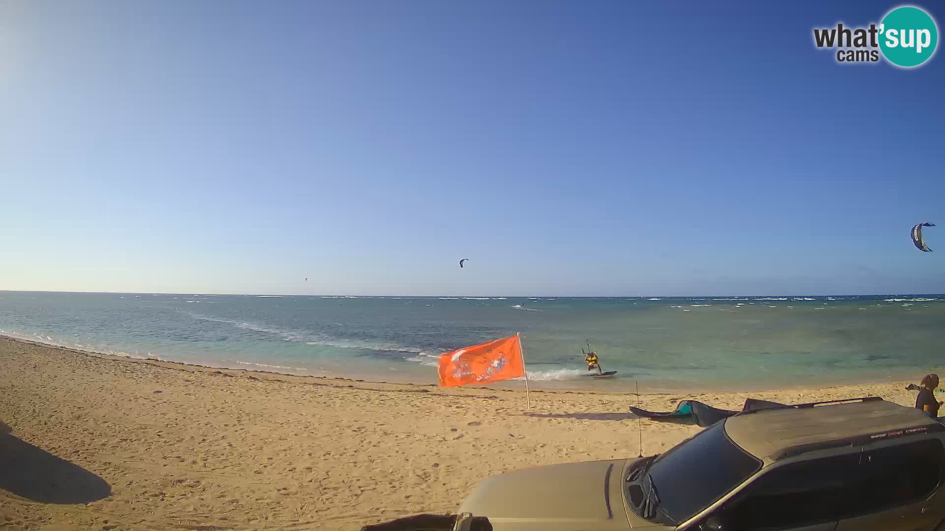 Web kamera Kite Buen Hombre Kiteboarding School – plaža Buen Hombre – Monte Cristi – Dominikanska Republika