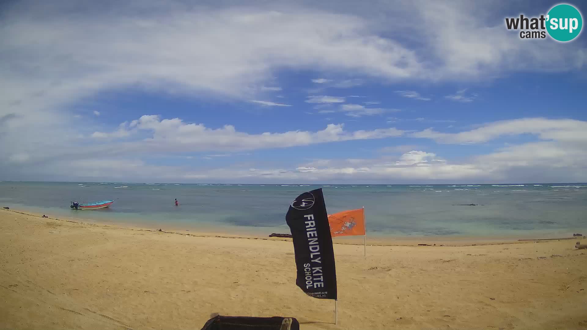 Web kamera Kite Buen Hombre Kiteboarding School – plaža Buen Hombre – Monte Cristi – Dominikanska Republika