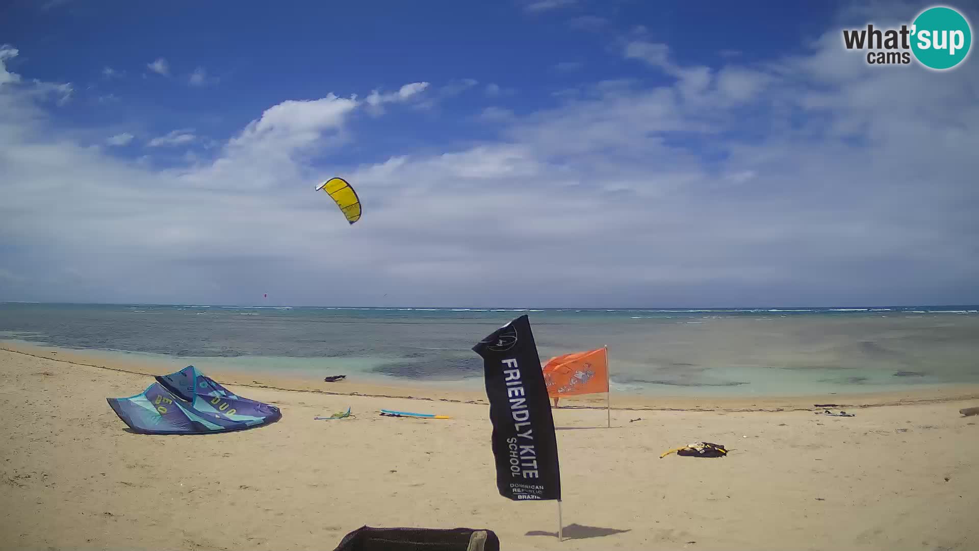 Spletna kamera Kite Buen Hombre Kiteboarding – plaža Buen Hombre – Monte Cristi – Dominikanska Republika