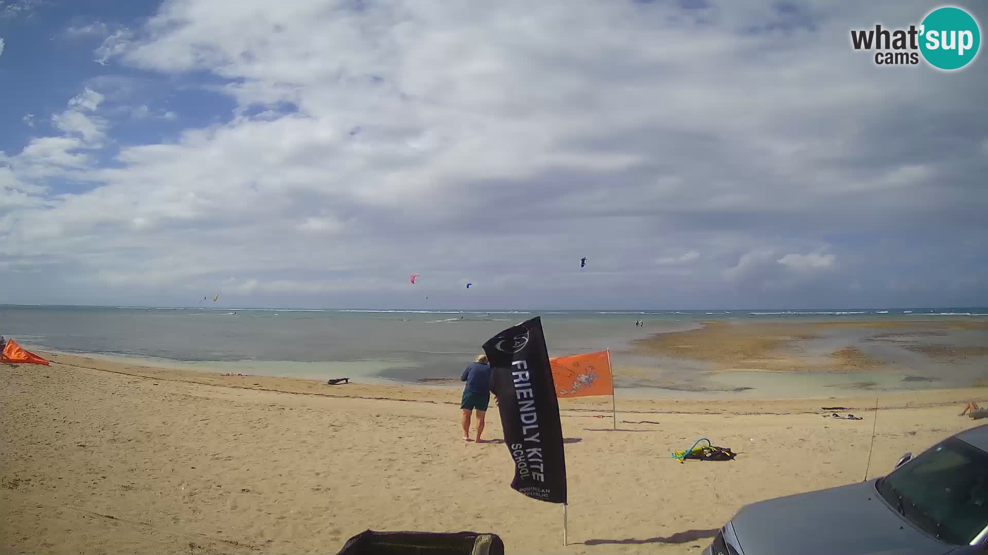 Cámara en Vivo Kite Buen Hombre Kiteboarding School – Playa Buen Hombre – Monte Cristi – República Dominicana