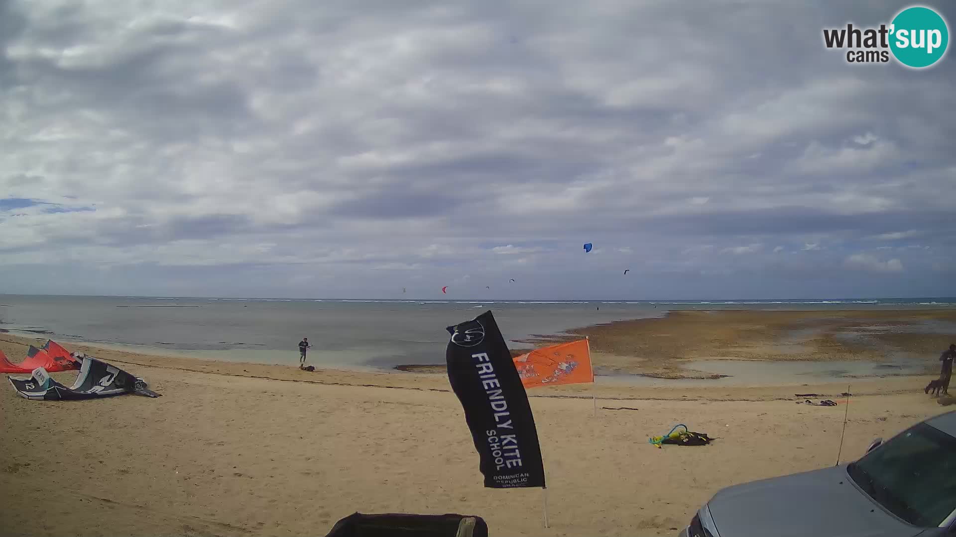 Web kamera Kite Buen Hombre Kiteboarding School – plaža Buen Hombre – Monte Cristi – Dominikanska Republika