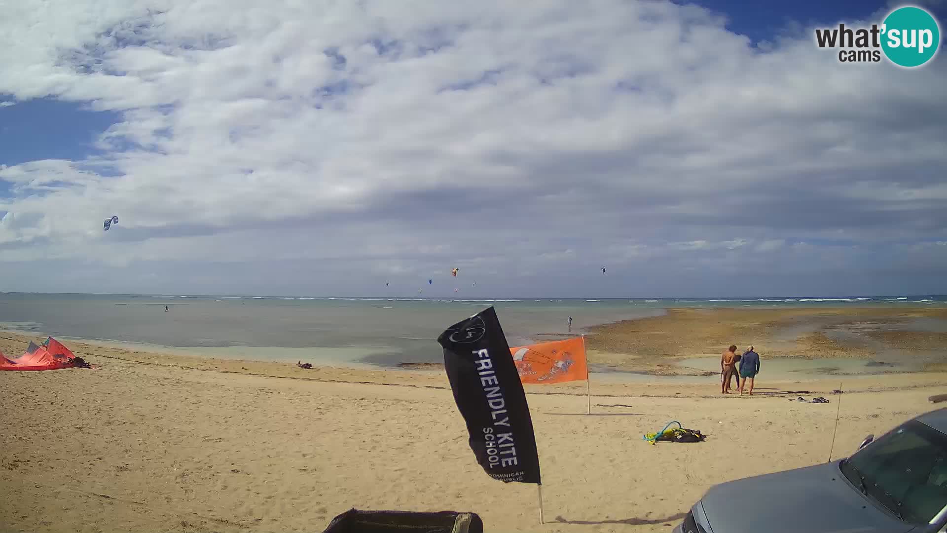 Cámara en Vivo Kite Buen Hombre Kiteboarding School – Playa Buen Hombre – Monte Cristi – República Dominicana