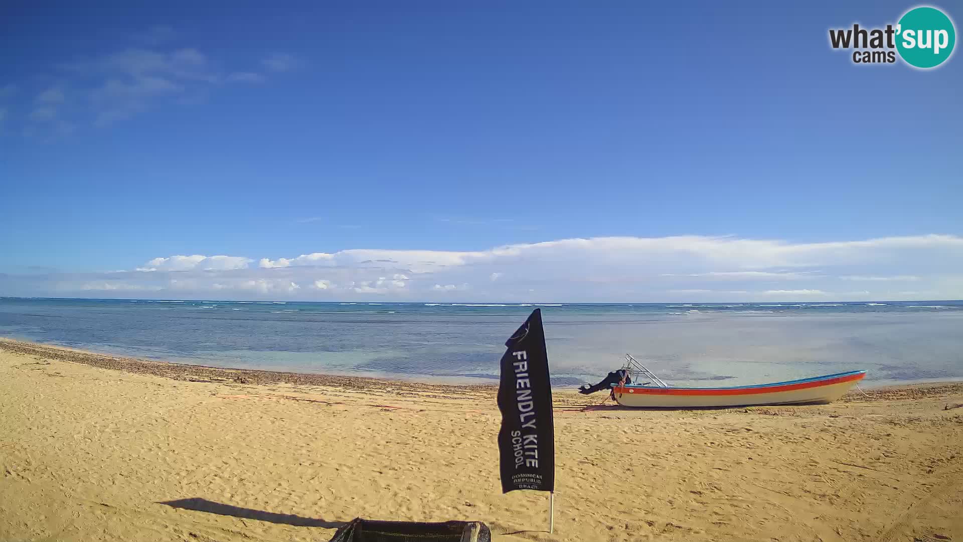Web kamera Kite Buen Hombre Kiteboarding School – plaža Buen Hombre – Monte Cristi – Dominikanska Republika