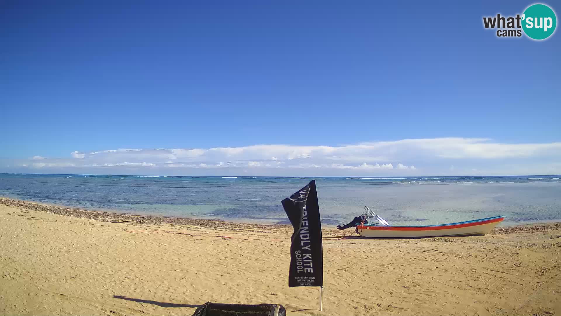 Cámara en Vivo Kite Buen Hombre Kiteboarding School – Playa Buen Hombre – Monte Cristi – República Dominicana