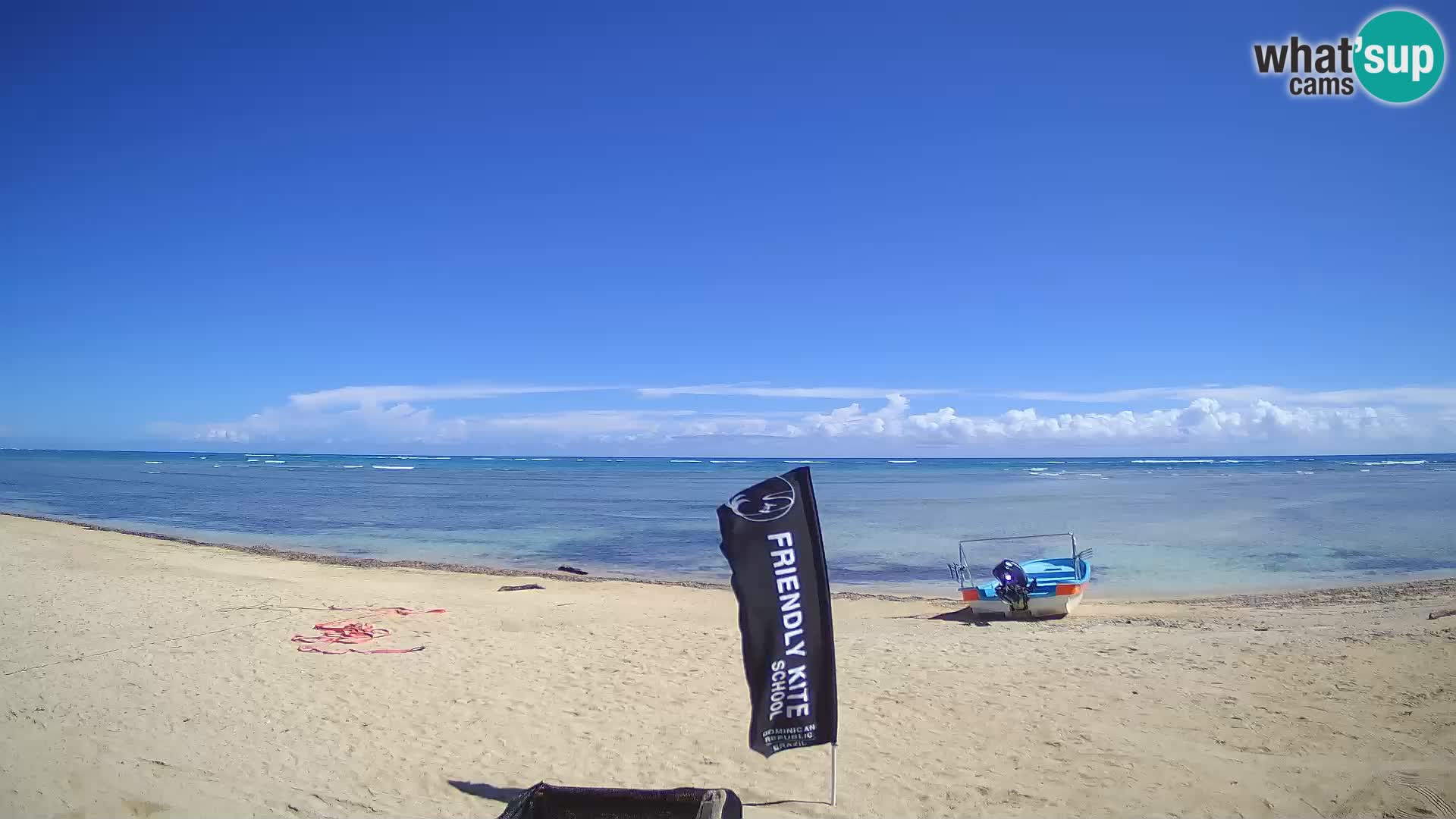 Spletna kamera Kite Buen Hombre Kiteboarding – plaža Buen Hombre – Monte Cristi – Dominikanska Republika