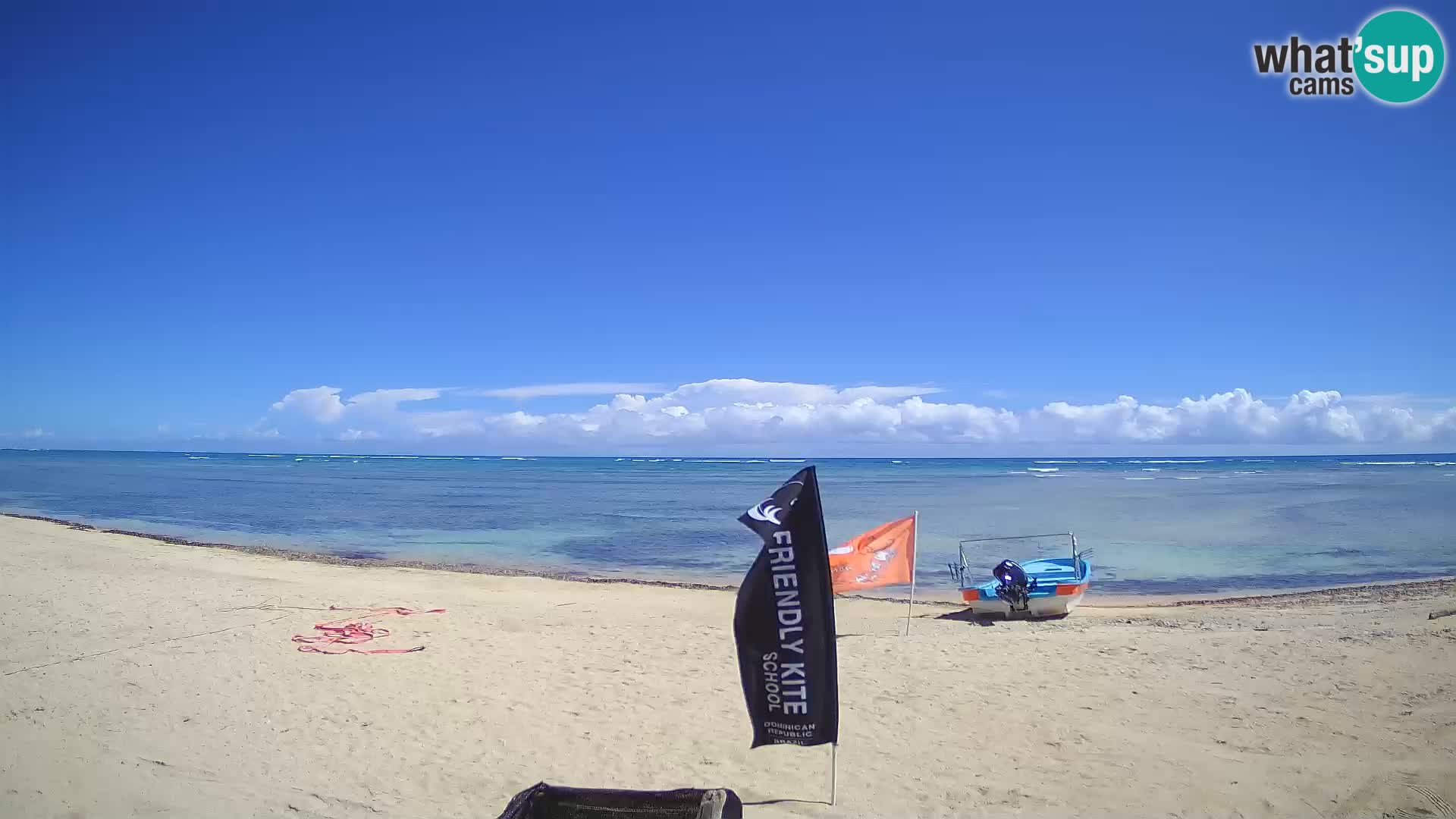 Webcam KITE BUEN HOMBRE KITEBOARDING SCHOOL – Buen Hombre Beach – Monte Cristi – Dominican Republic
