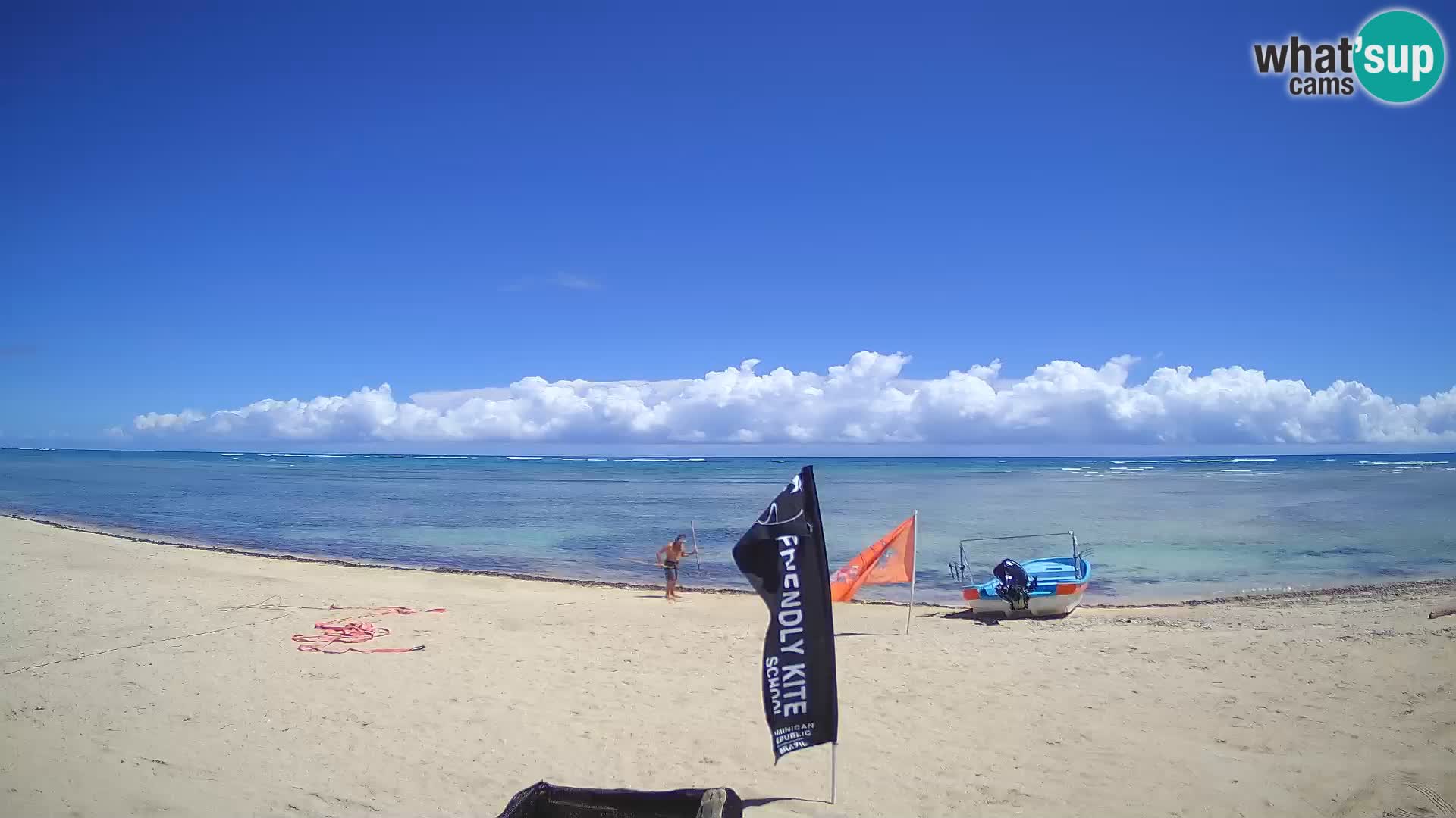 Cámara en Vivo Kite Buen Hombre Kiteboarding School – Playa Buen Hombre – Monte Cristi – República Dominicana