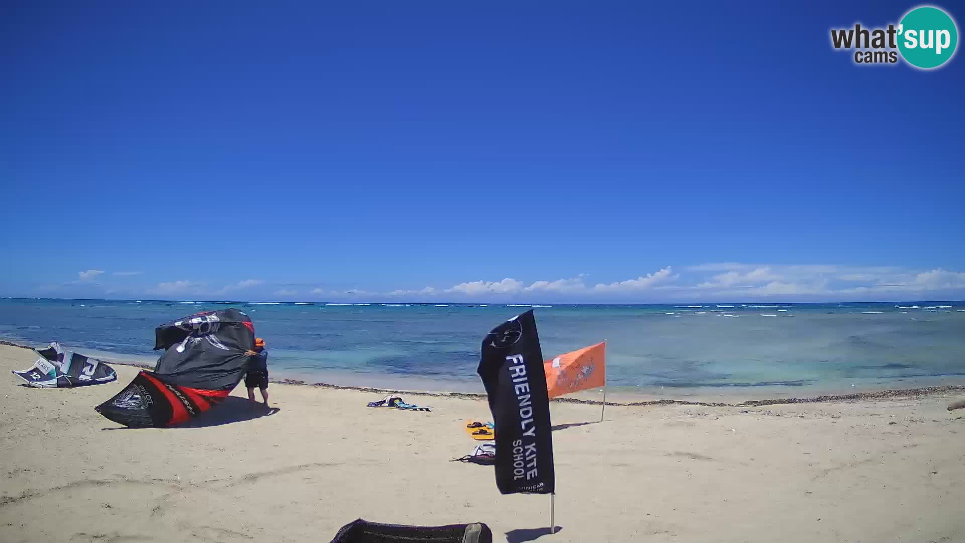 Cámara en Vivo Kite Buen Hombre Kiteboarding School – Playa Buen Hombre – Monte Cristi – República Dominicana