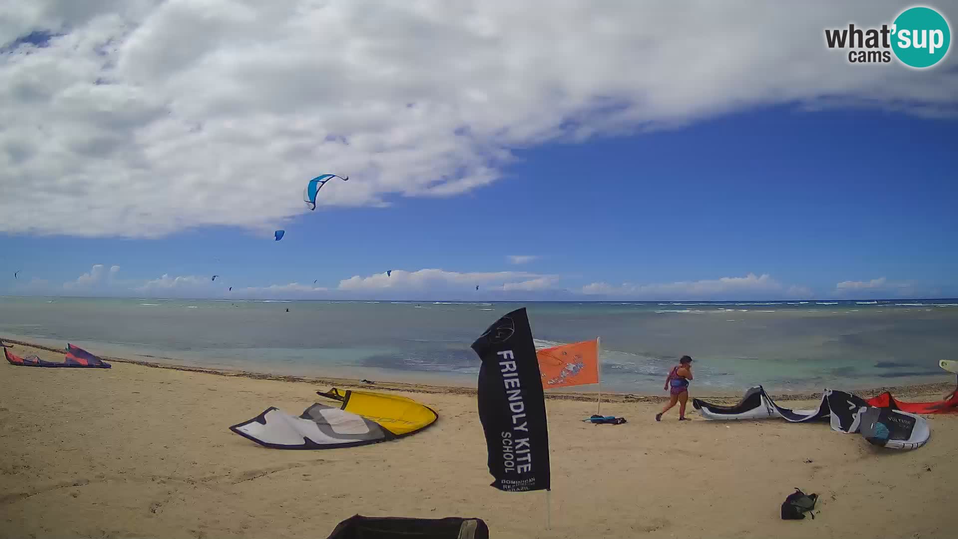 Live webcam Kite Buen Hombre scuola Kiteboarding – Spiaggia Buen Hombre – Monte Cristi – Repubblica Dominicana