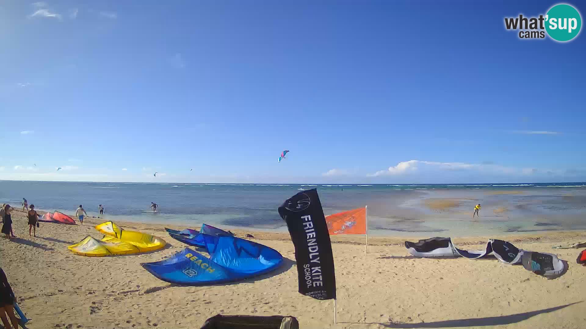 Live webcam Kite Buen Hombre scuola Kiteboarding – Spiaggia Buen Hombre – Monte Cristi – Repubblica Dominicana