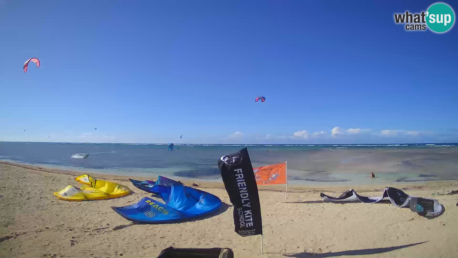 Live webcam Kite Buen Hombre scuola Kiteboarding – Spiaggia Buen Hombre – Monte Cristi – Repubblica Dominicana