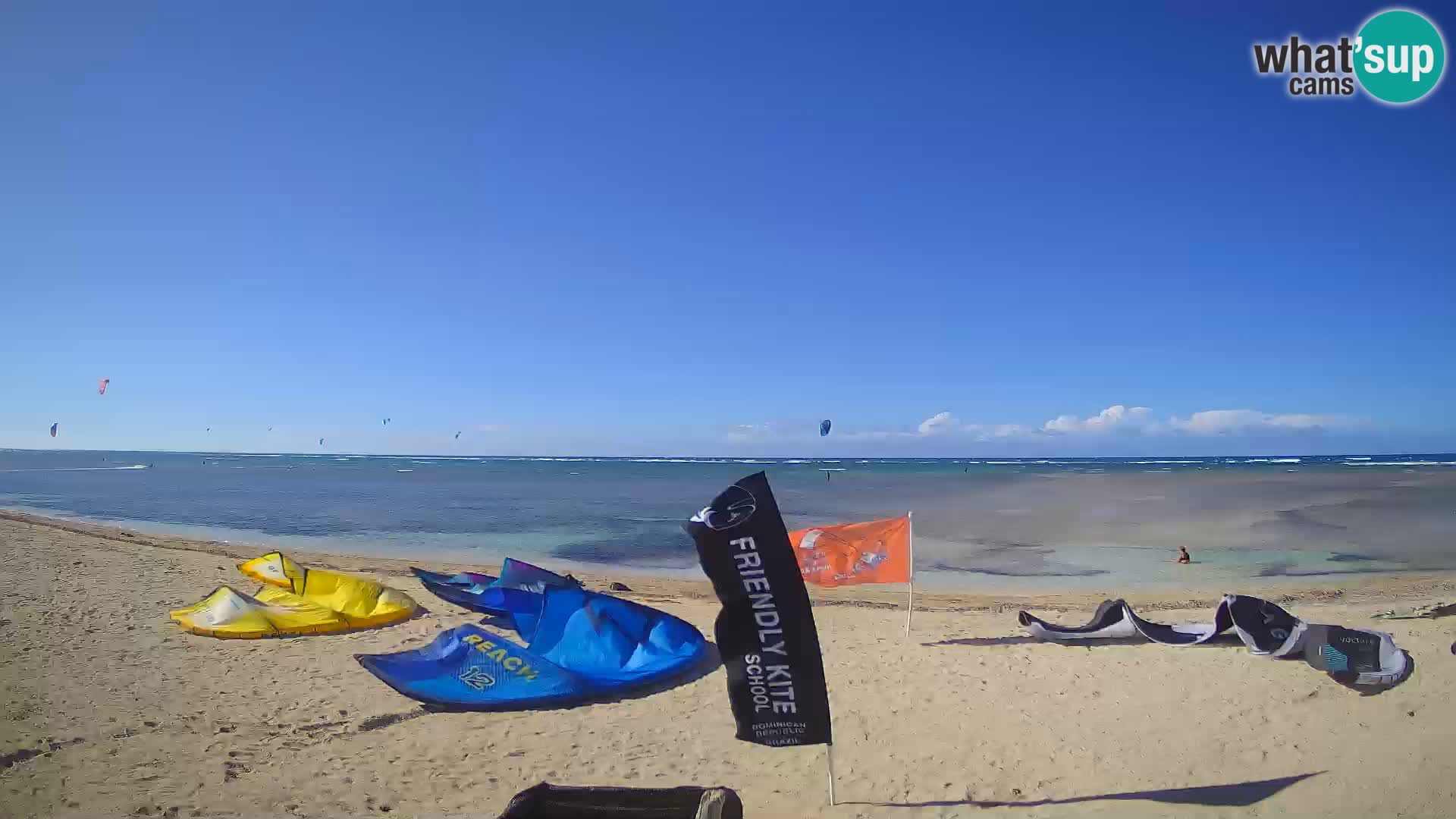 Live webcam Kite Buen Hombre scuola Kiteboarding – Spiaggia Buen Hombre – Monte Cristi – Repubblica Dominicana