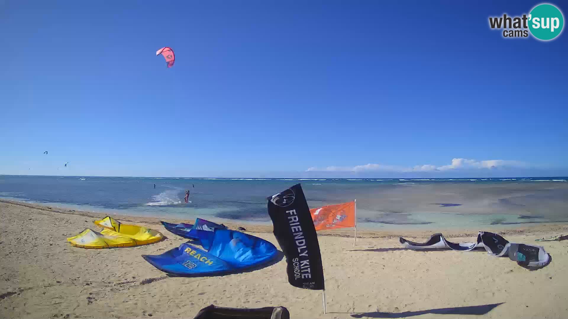 Live webcam Kite Buen Hombre scuola Kiteboarding – Spiaggia Buen Hombre – Monte Cristi – Repubblica Dominicana