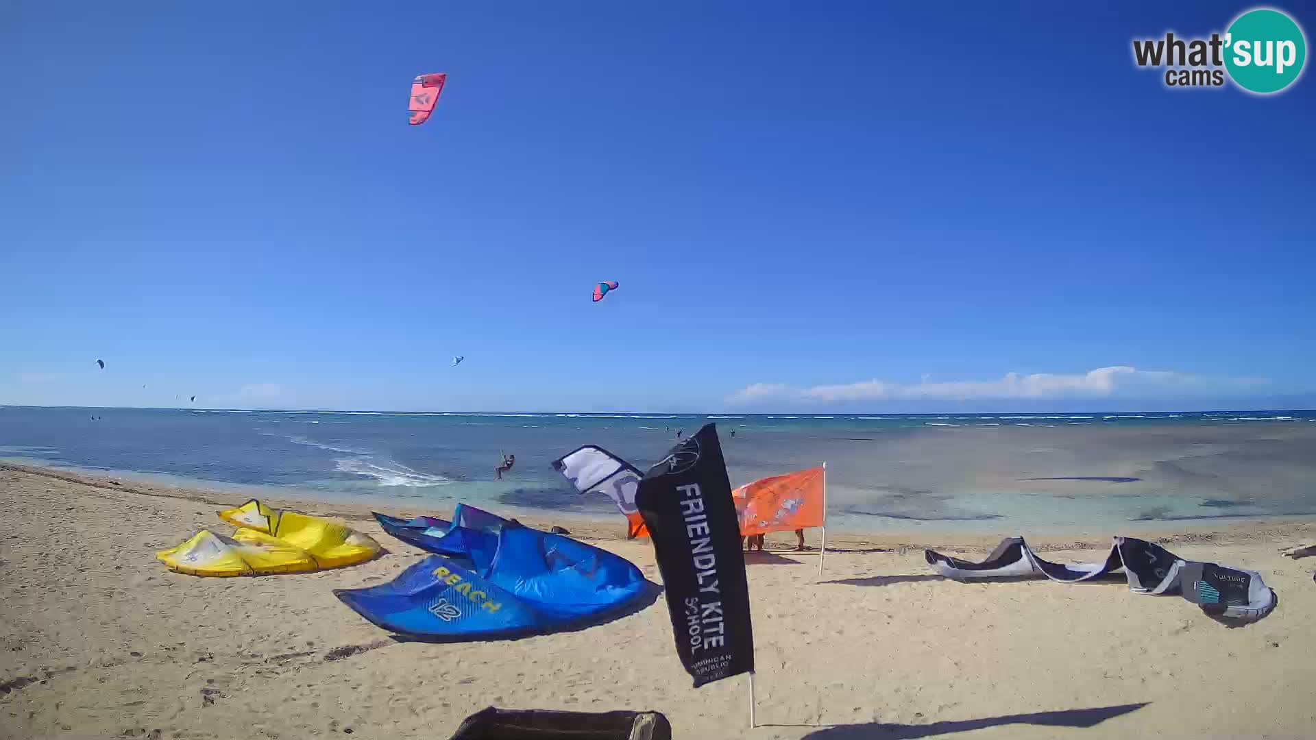 Cámara en Vivo Kite Buen Hombre Kiteboarding School – Playa Buen Hombre – Monte Cristi – República Dominicana